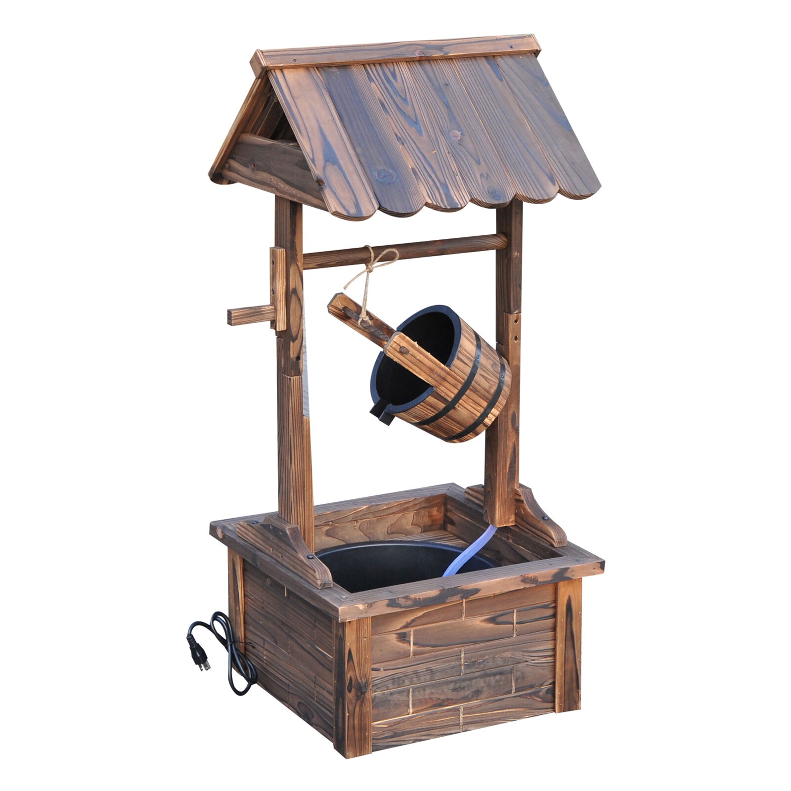 ZAKLOOP WU2225P174549 44-Inches H x 20-Inches W Brown Garden Statue