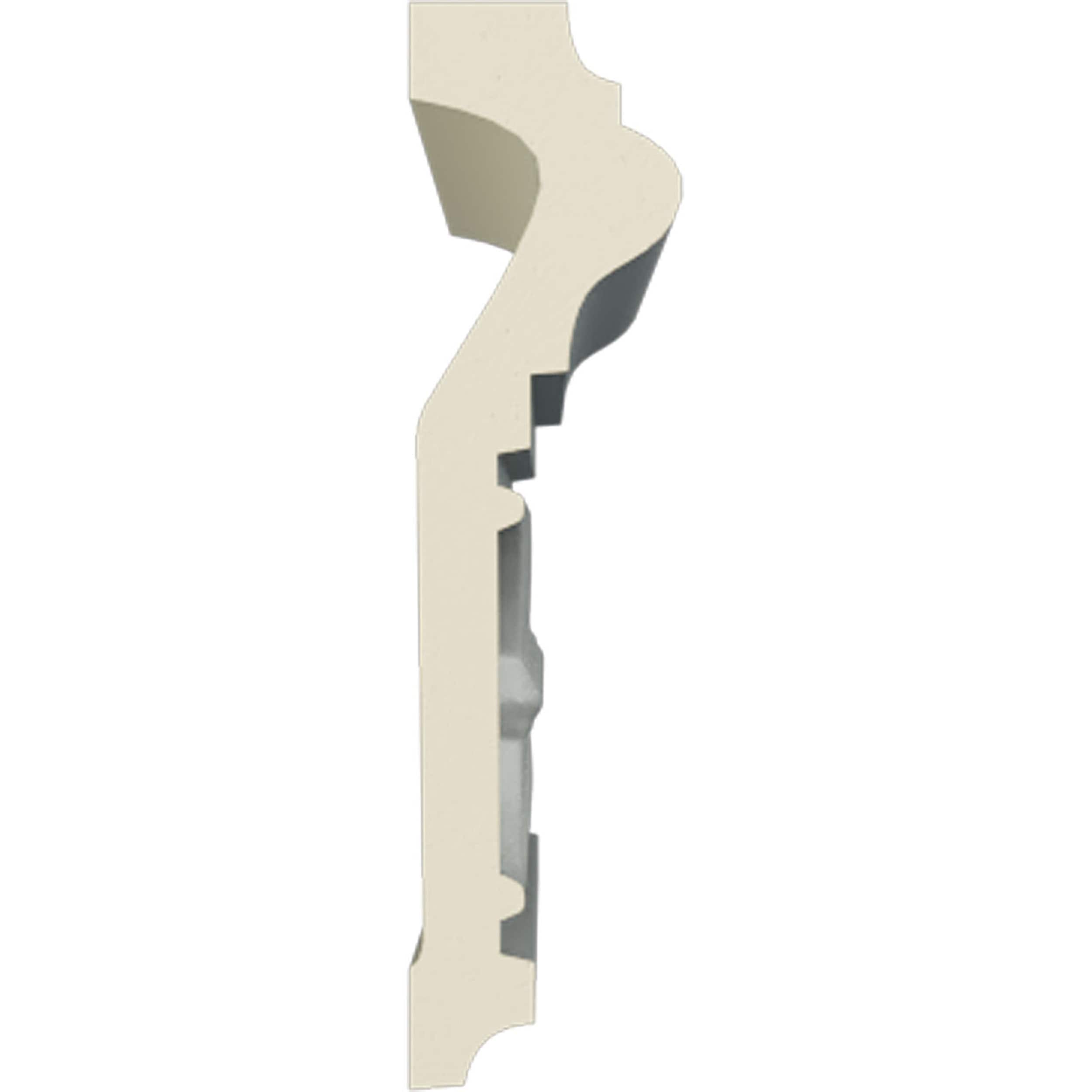 Hera 4.5'' H x 96.13'' W x 1.125'' D Urethane Chair Rail