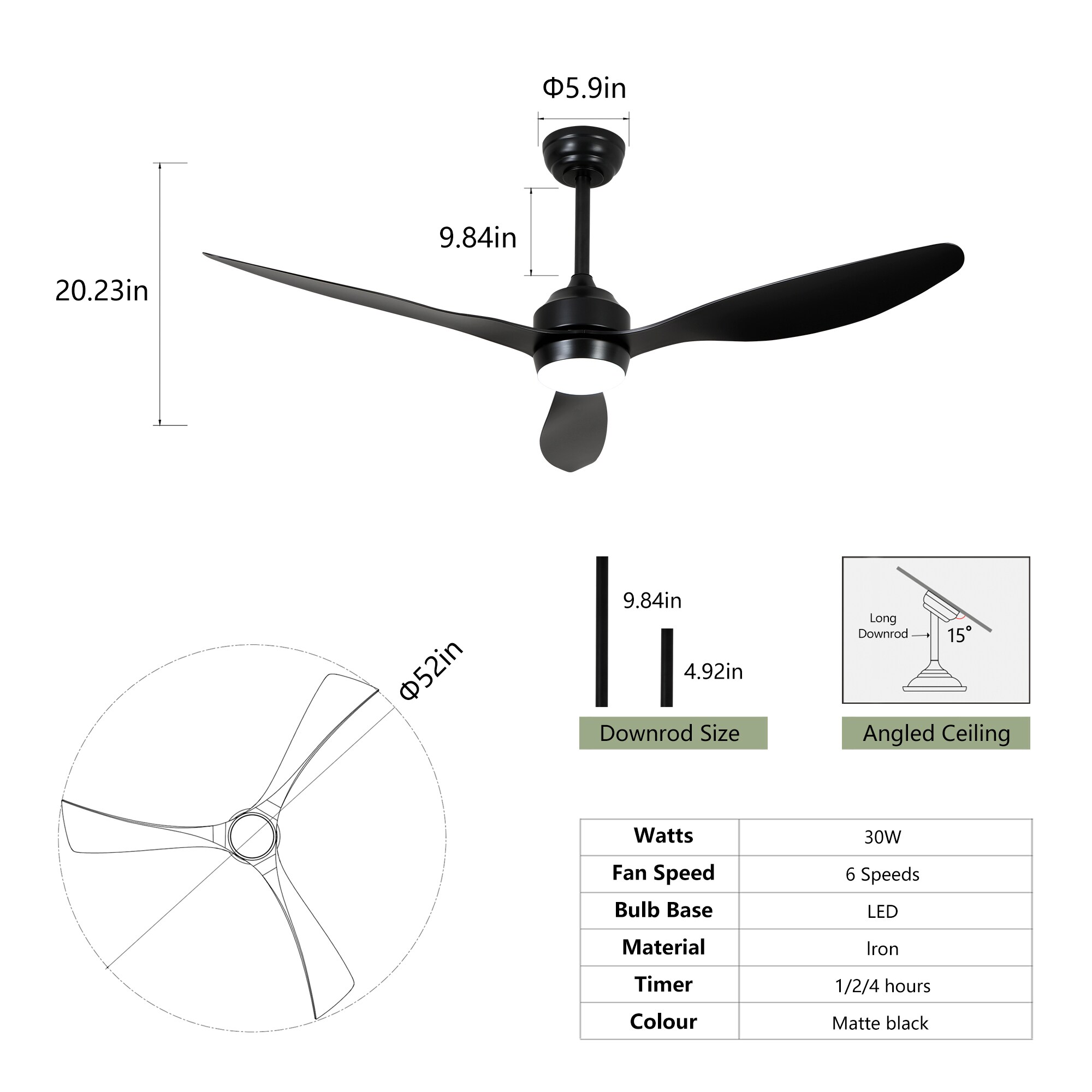 Cuschoice MDHK1-16-CF Ceiling-Fans - View #7
