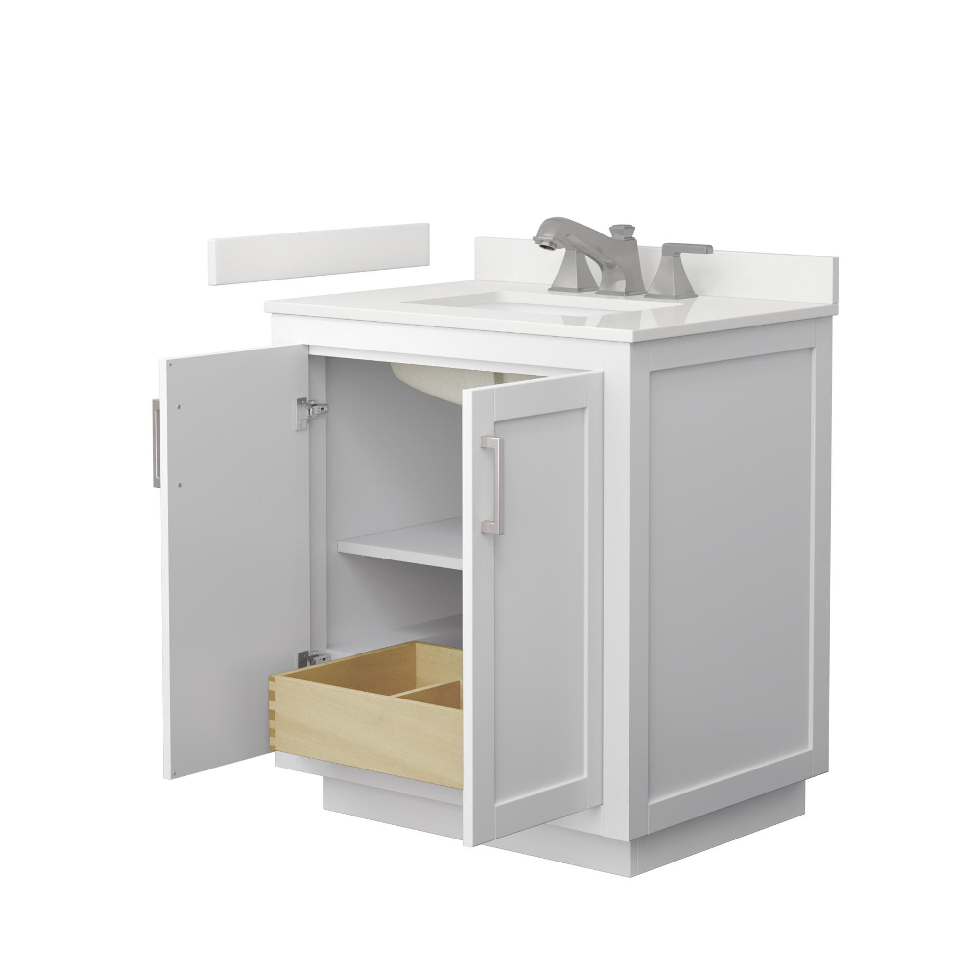 Wyndham Collection WCF292930SWHWQUS3MXX Bath-Vanity-Combo - View #3