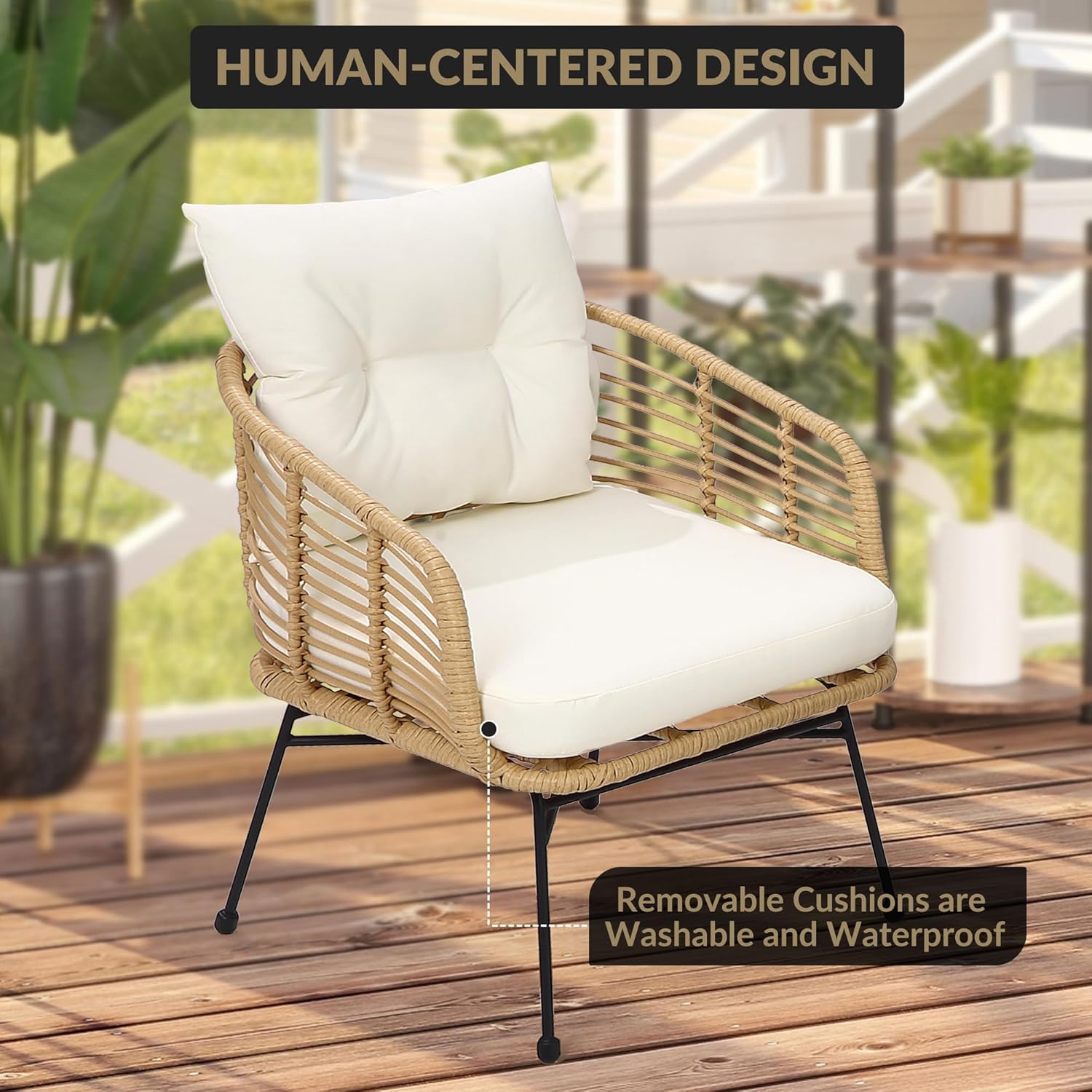 Qeetex WWJ-PHO-127U1LIV Patio-Dining-Sets - View #3