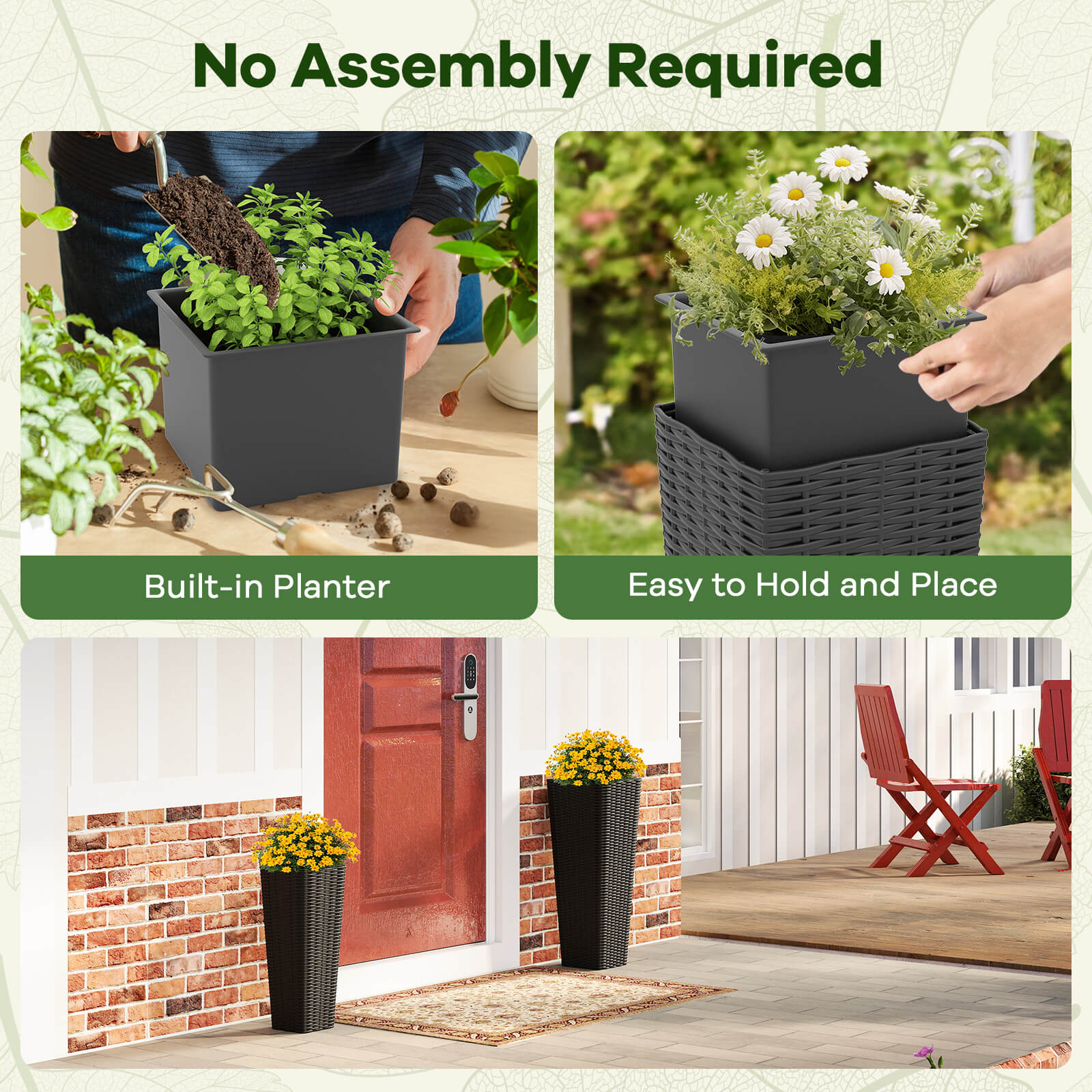 Costway CSHY006042 Planter-Window-Box - View #9