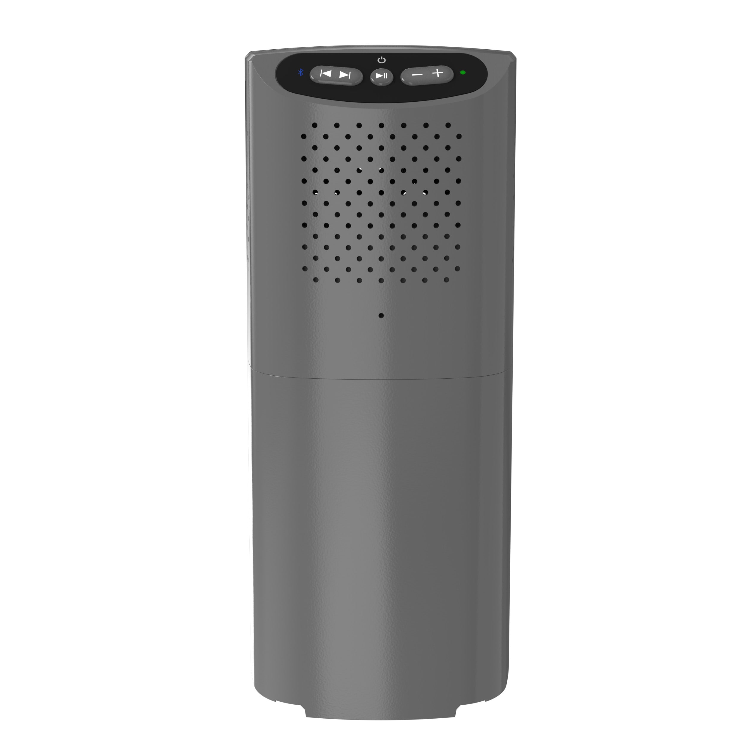 Hubbell ParkPost 20 -Watt Bluetooth Outdoor Speaker in Gray 1 Speaker Set #PPSPG