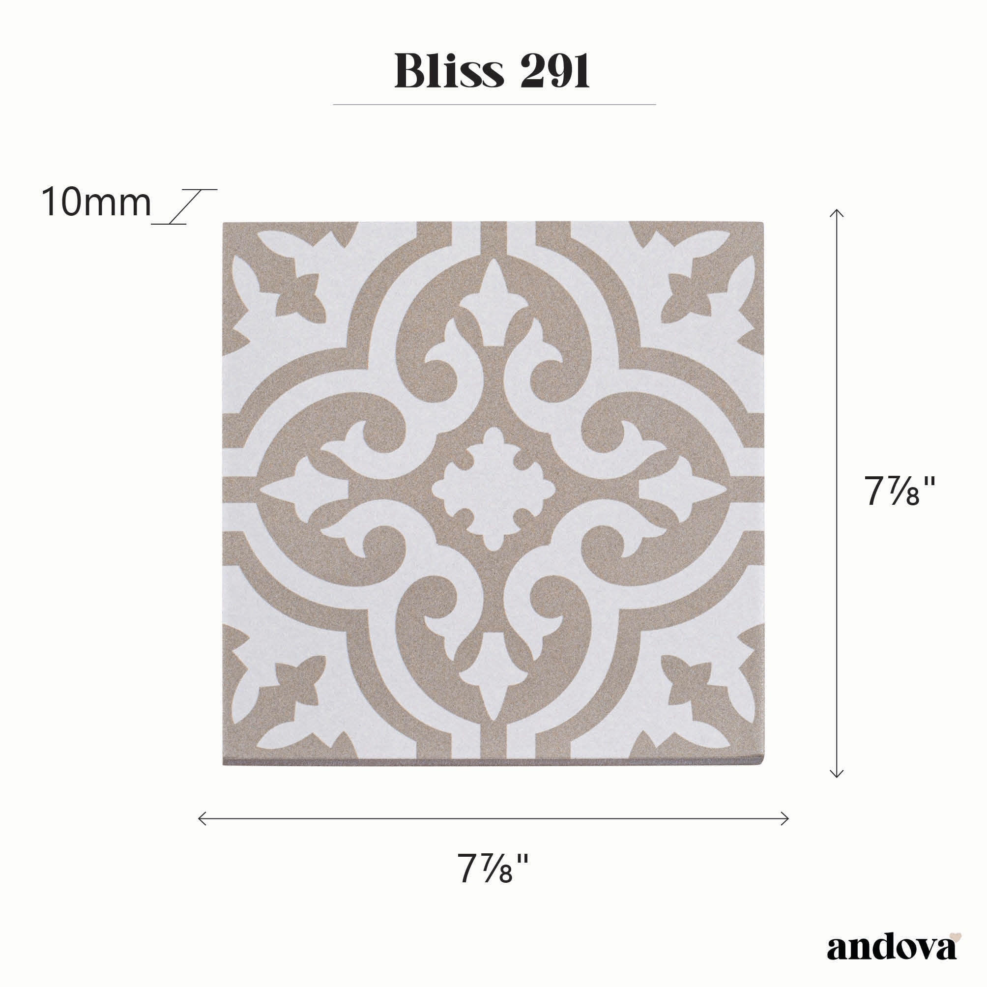 Andova Tiles ANDBLI291 Ceramic-Tile - View #8