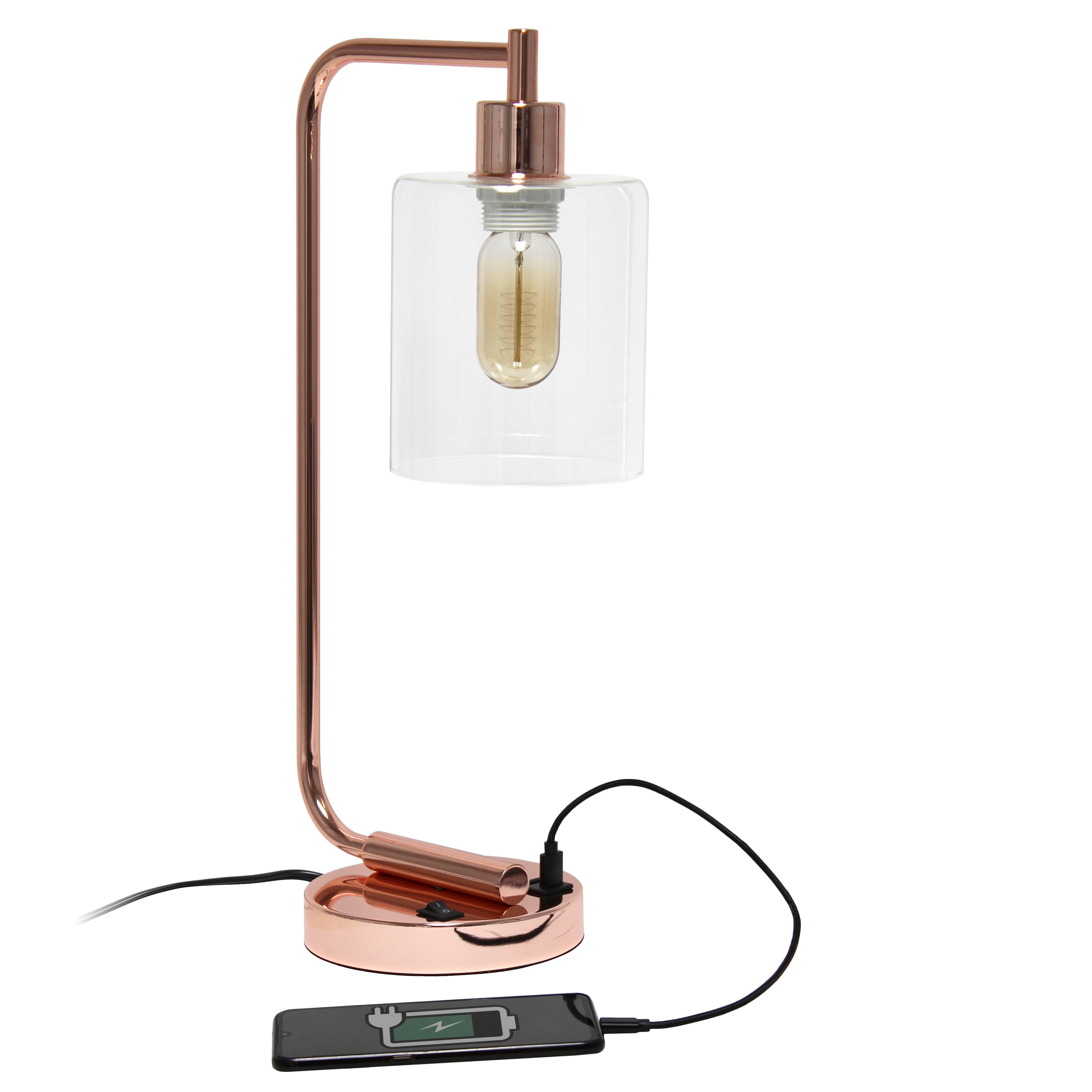 Creekwood Home CWD-1018-RG-LB Desk-Table-Lamps - View #6
