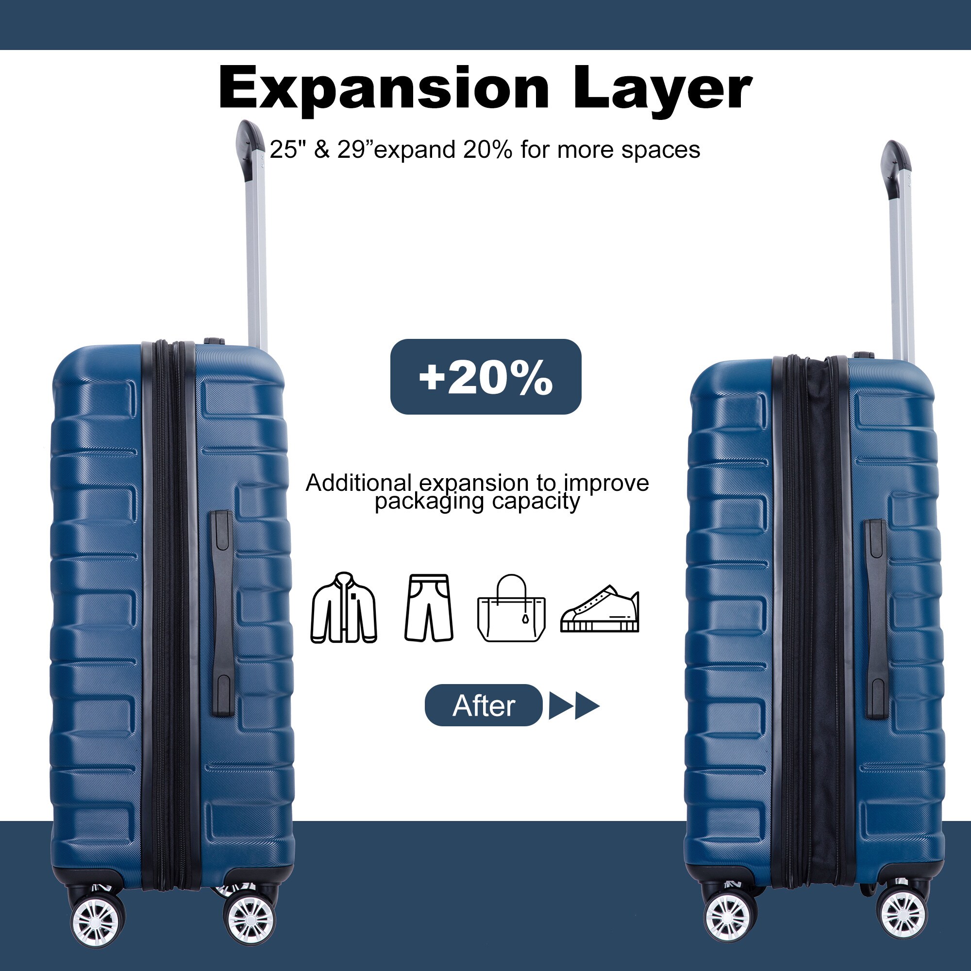 SINOFURN SYD9400020DB Luggage-And-Luggage-Sets - View #16