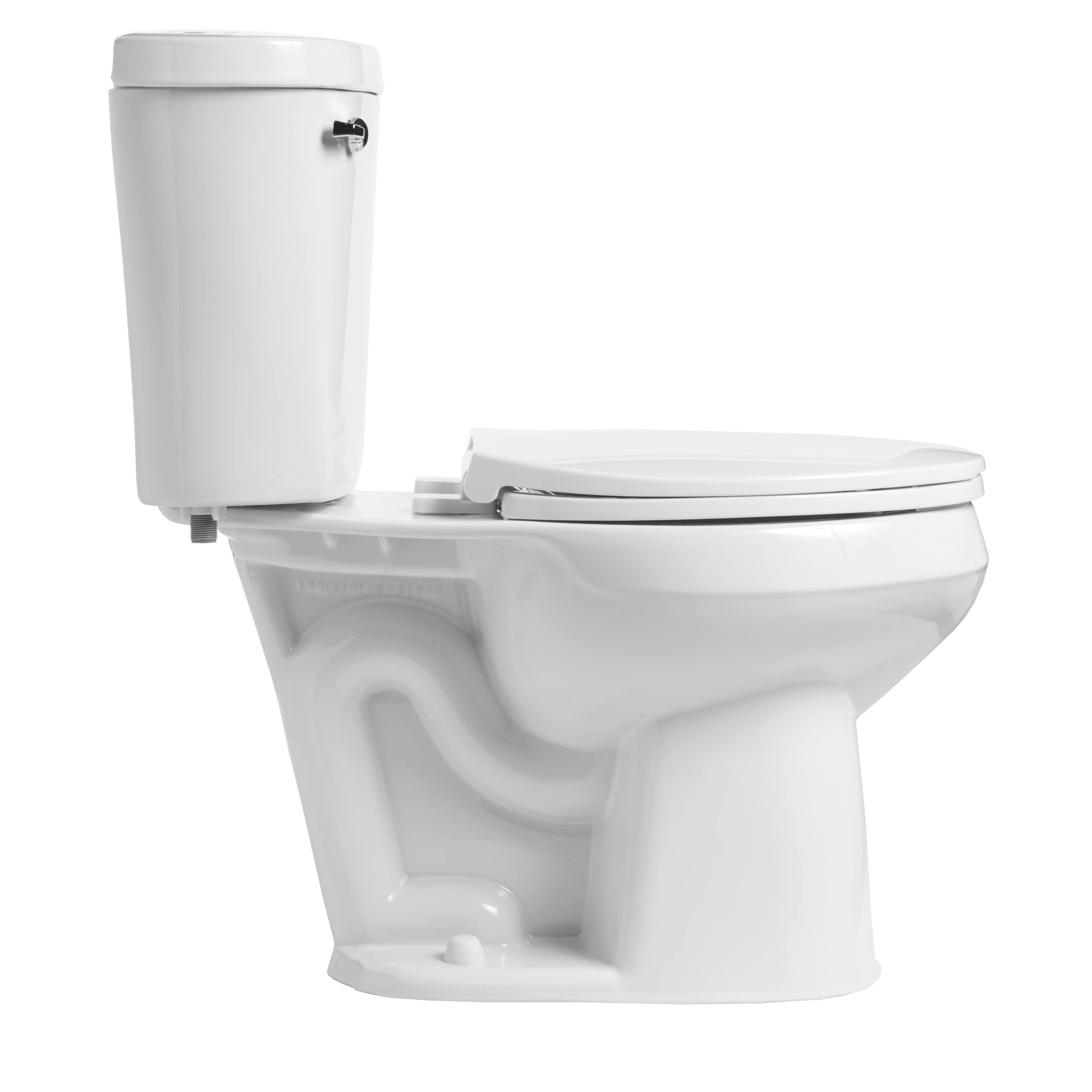 HOMLYLINK Toilet Bathroom Toilet Tall Toilets for Elderly Modern Toilet  Elongated Toilet High Toilets for Seniors Basement Toilet ADA Toilet Power