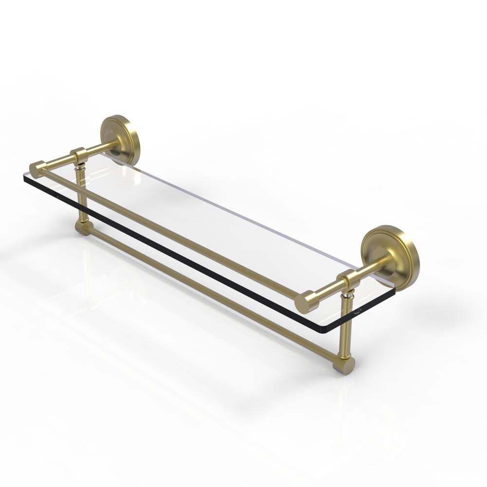 Allied Brass PRBP-1TB/22-GAL-SBR Prestige Regal Satin Brass Wall mount Bathroom Shelf ( 22-in x 5-in x 5-in )