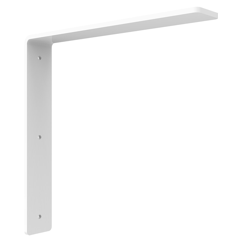 Federal Brace 30064 Freedom hidden countertop bracket 12-in x 2-in x 12-in-Gauge White Steel Countertop Support Bracket
