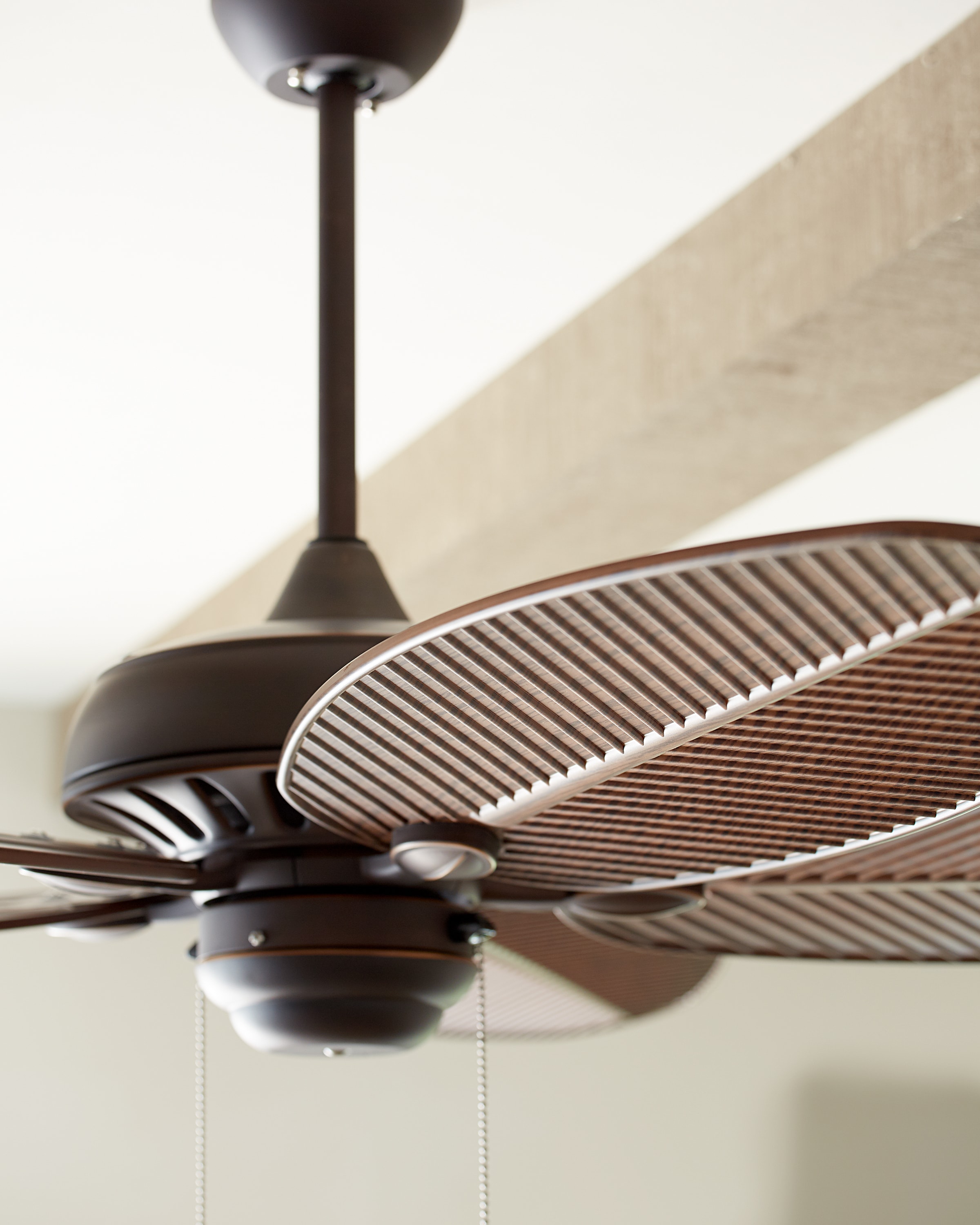 Generation Lighting Cruise 52-in Roman Bronze with American Walnut Abs ...