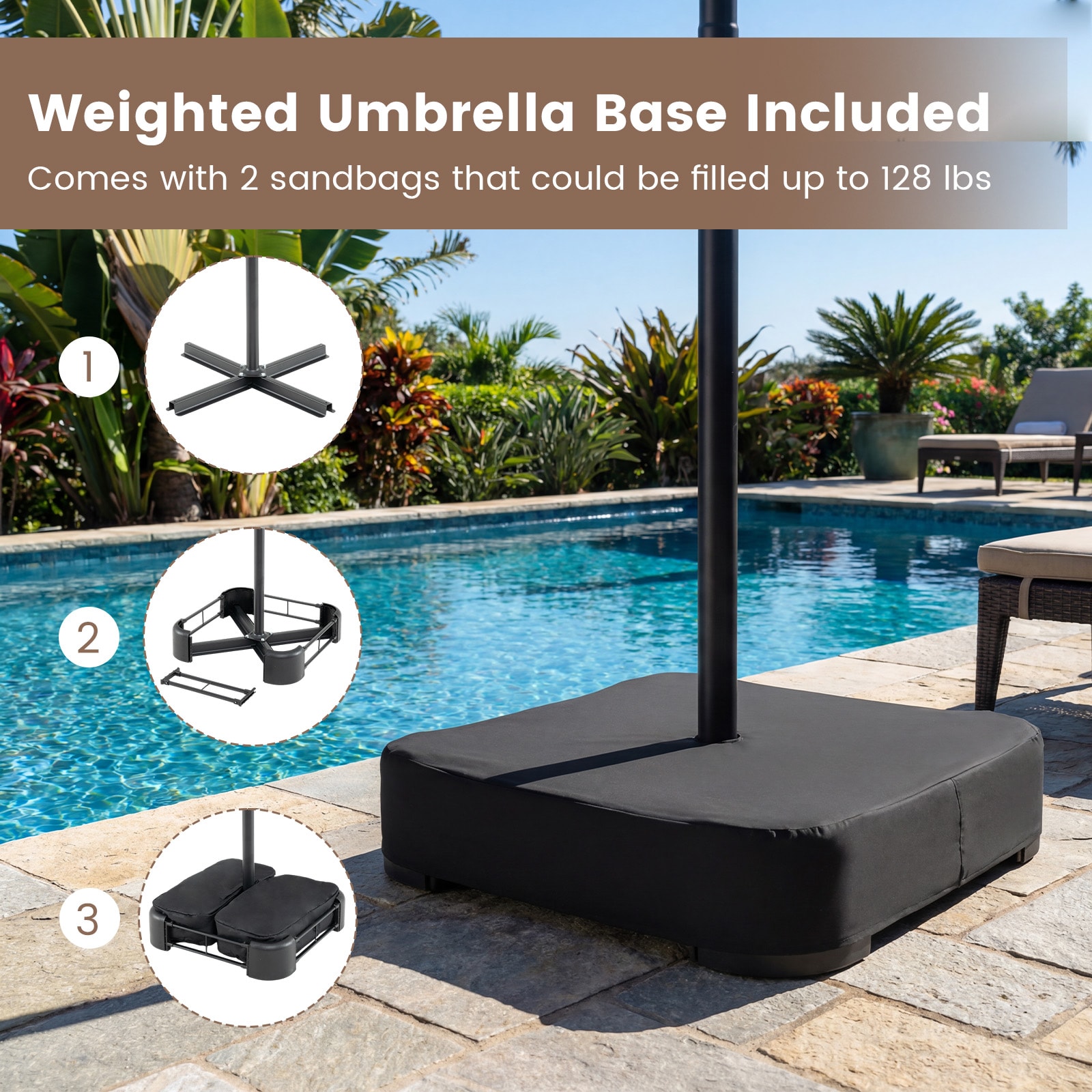 Costway CSHY006969 Umbrellas-2 - View #10