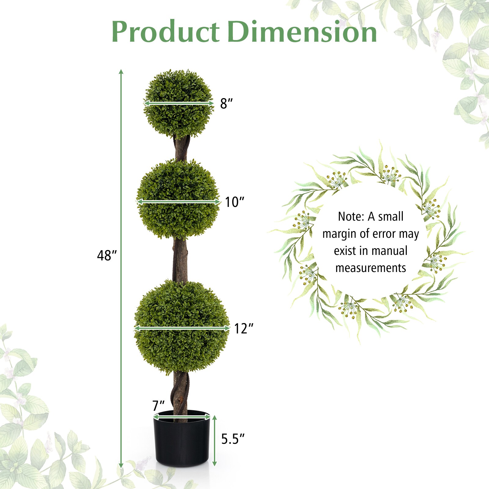 YERIVA FP232CTHZ1 Artificial-Plants-Trees - View #5