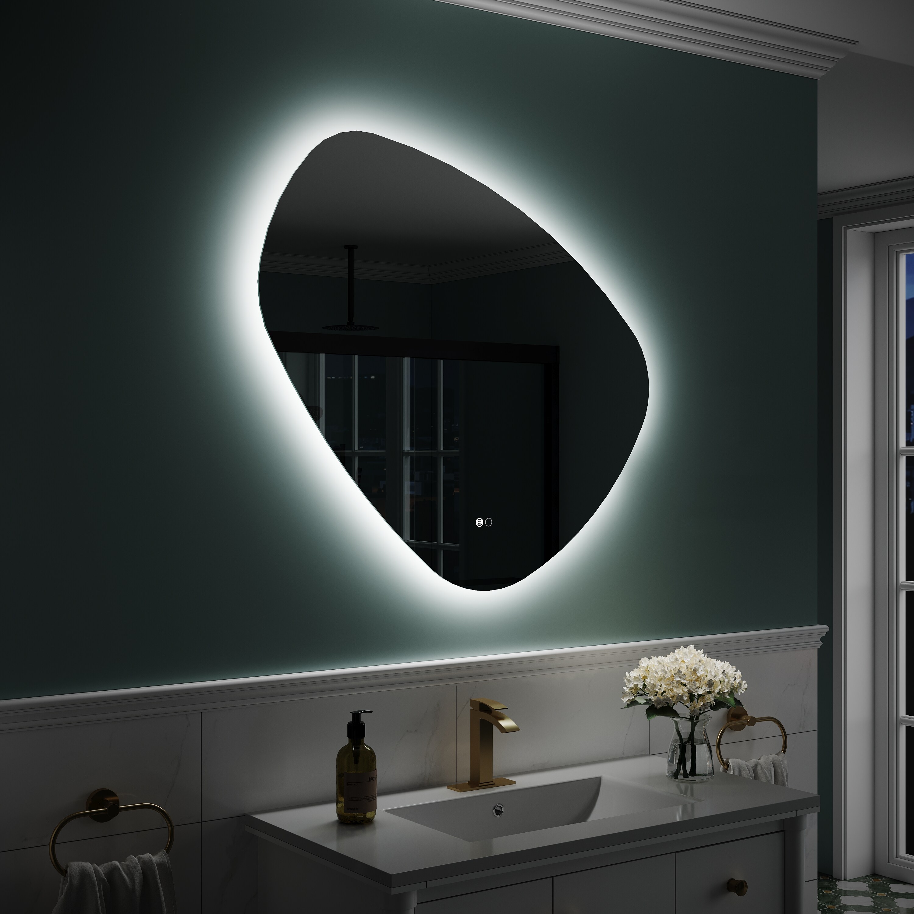 Forclover MRE-15YX3230 Framed-Bath-Mirrors - View #6