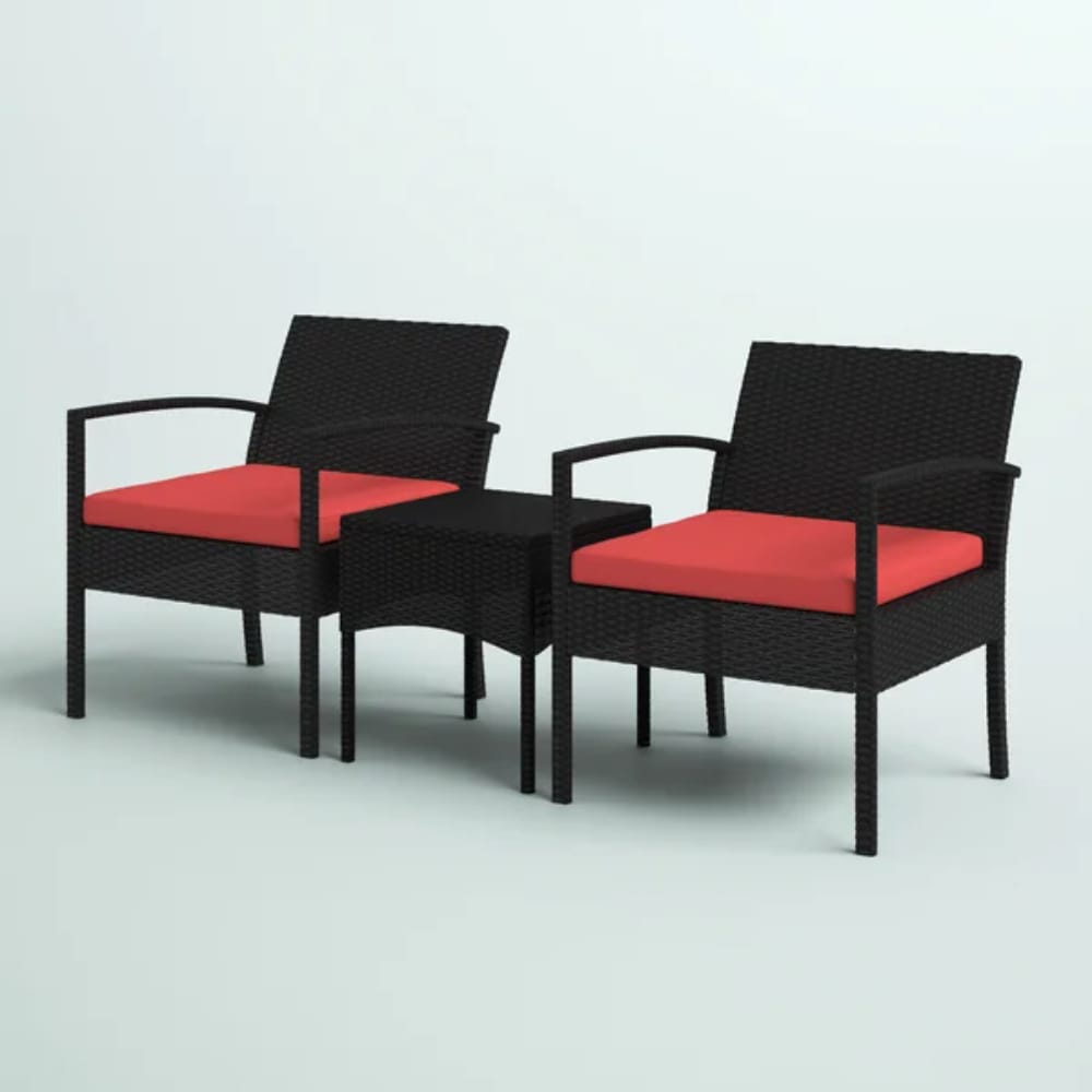Tranquilo Depot TD153-1T-6C-4ST Patio Conversation Set