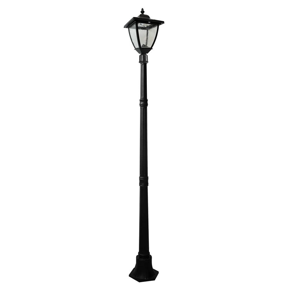 Blooma Solar Post Light Frame With PIR Garden Patio Drive LED Lighting IP44 3663602895350 