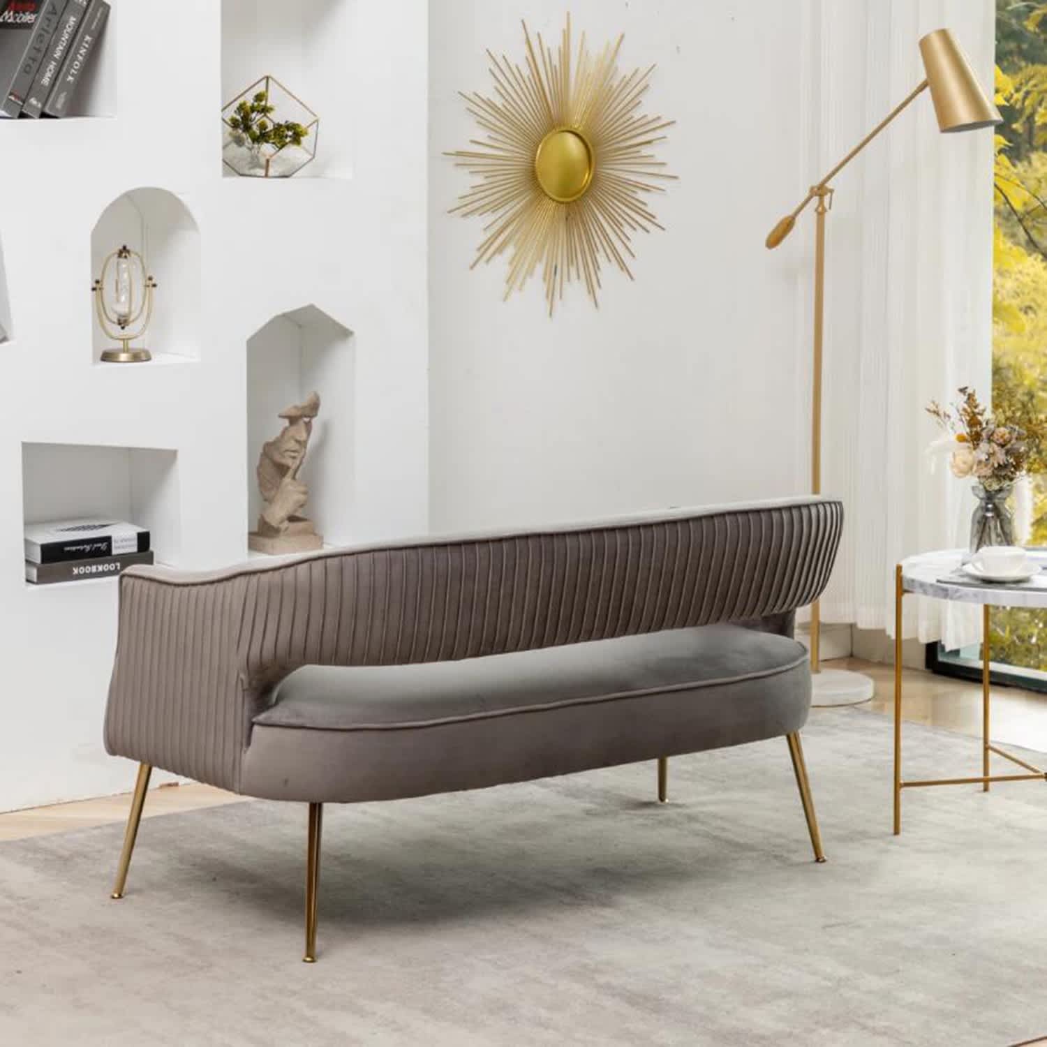 SEYNAR XY543-GREY Sofas-Loveseats - View #3