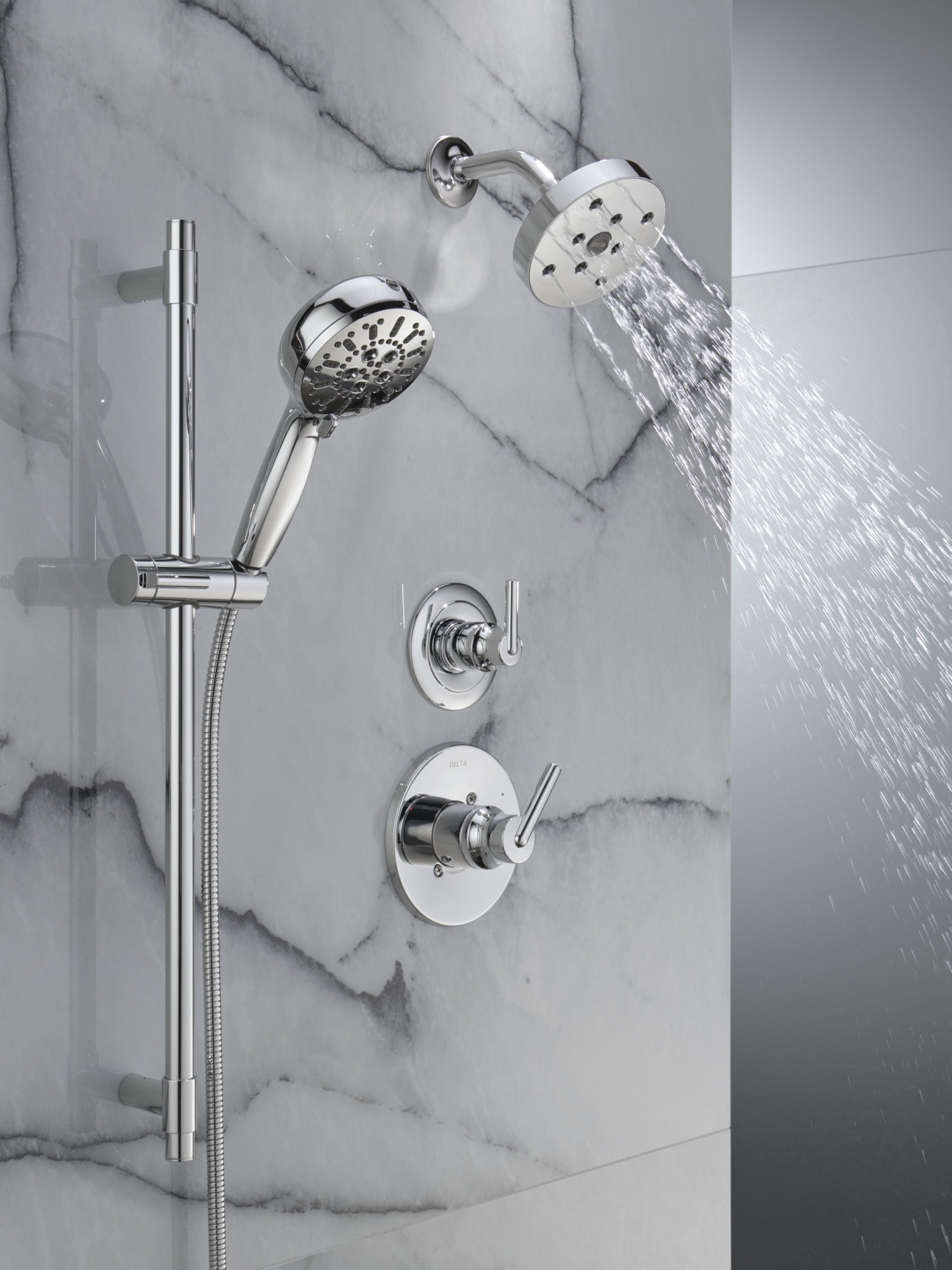 Delta 51584-PR Fixed-Showerhead - View #2