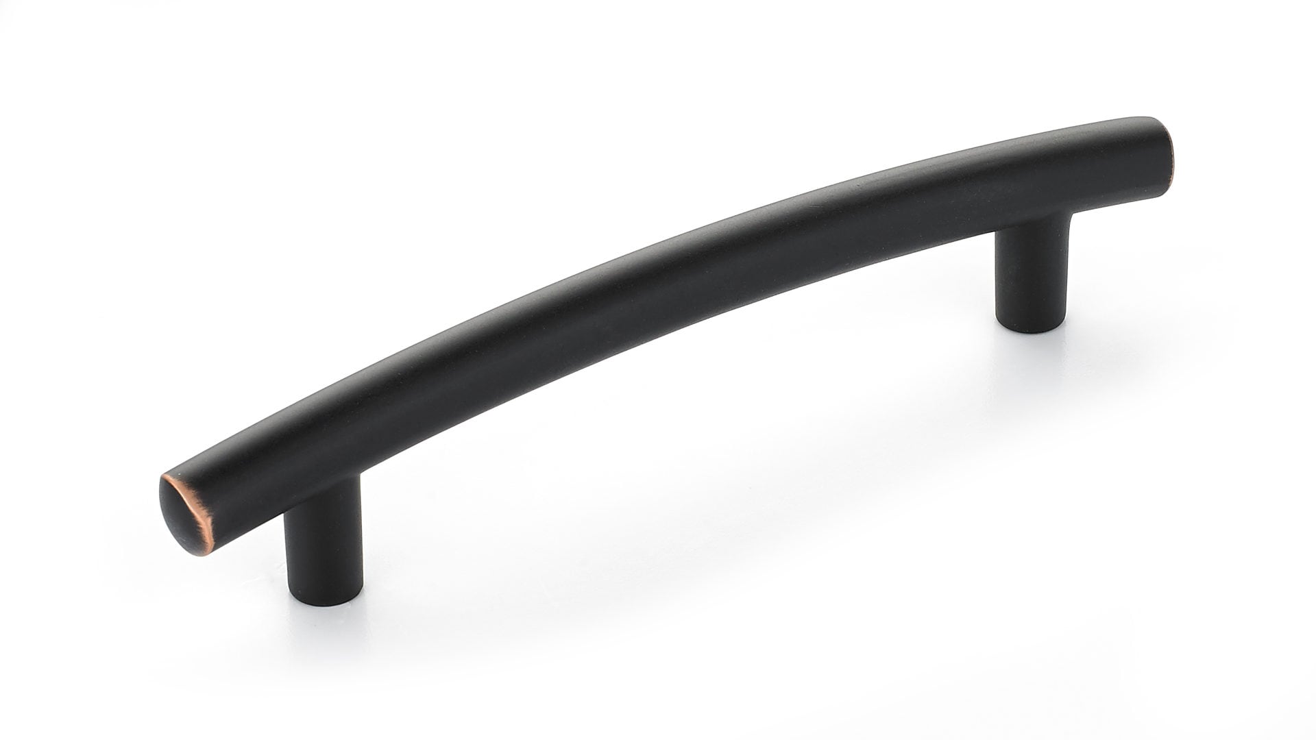Richelieu BP867BORB Nimes 3-3/4-in , 96mm Center to Center Brushed Oil-Rubbed Bronze Arch Handle