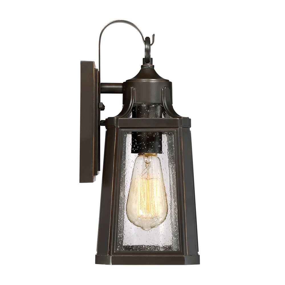 Quoizel Lighthouse 13-in H Palladian Bronze Medium Base (E-26) Outdoor Wall Light