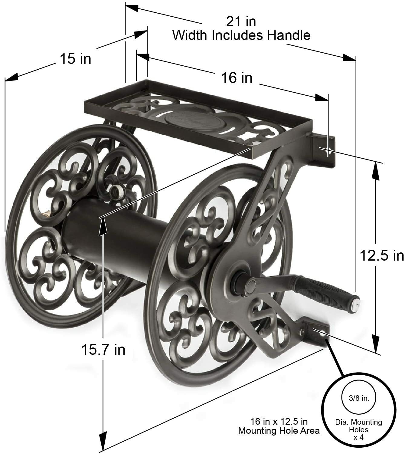 Liberty Garden 134826 Hose-Reels - View #11