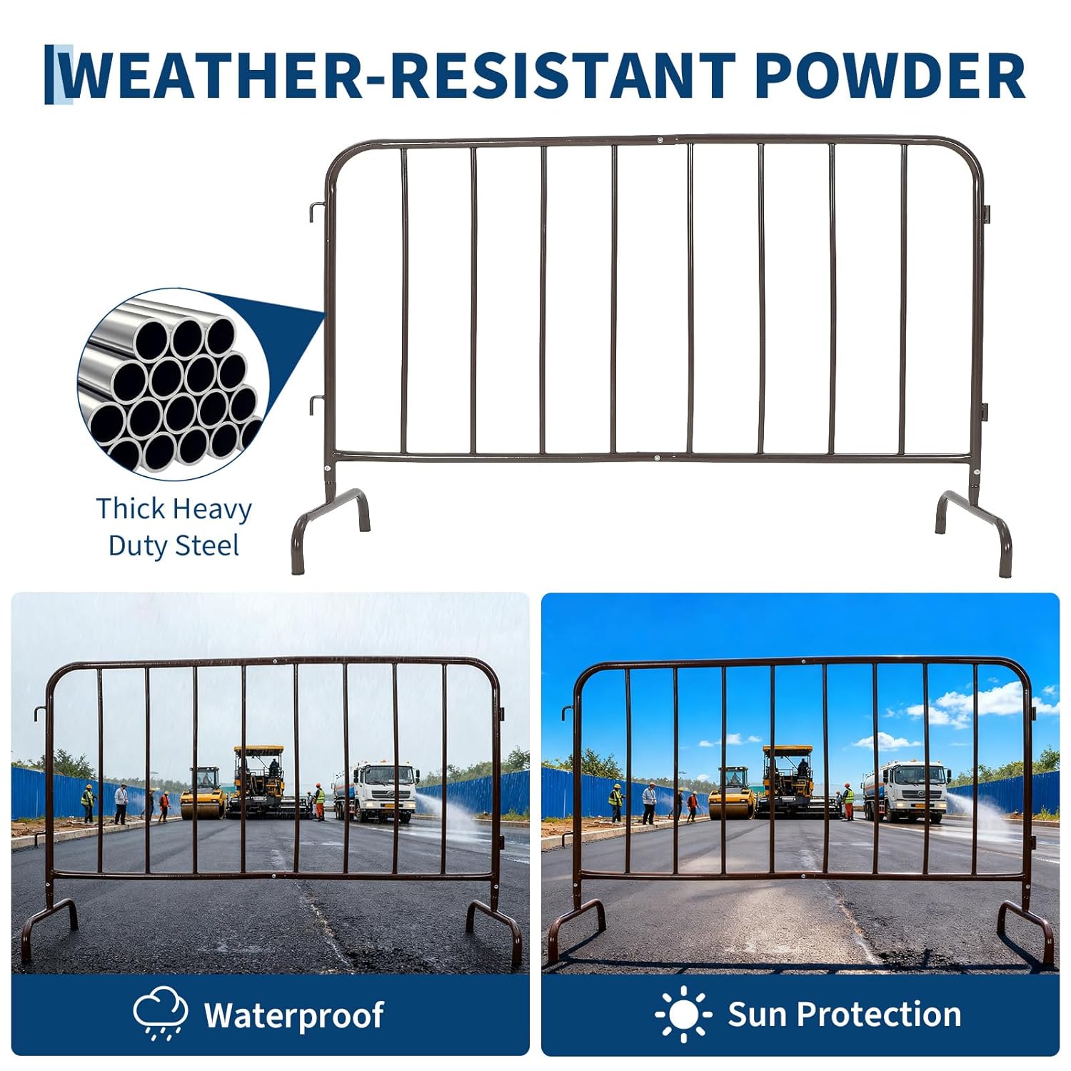 GAOMON TX41TVC3Z82NRX Commericial-Crowd-Control-Barriers - View #5