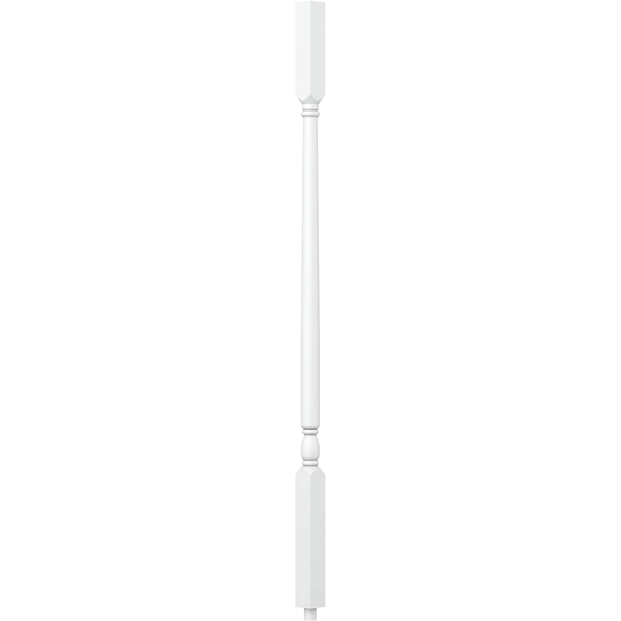L.J. Smith Stair Systems S-5141-PRG 36 36-in x 1.25 Primed Square Top Stair Baluster