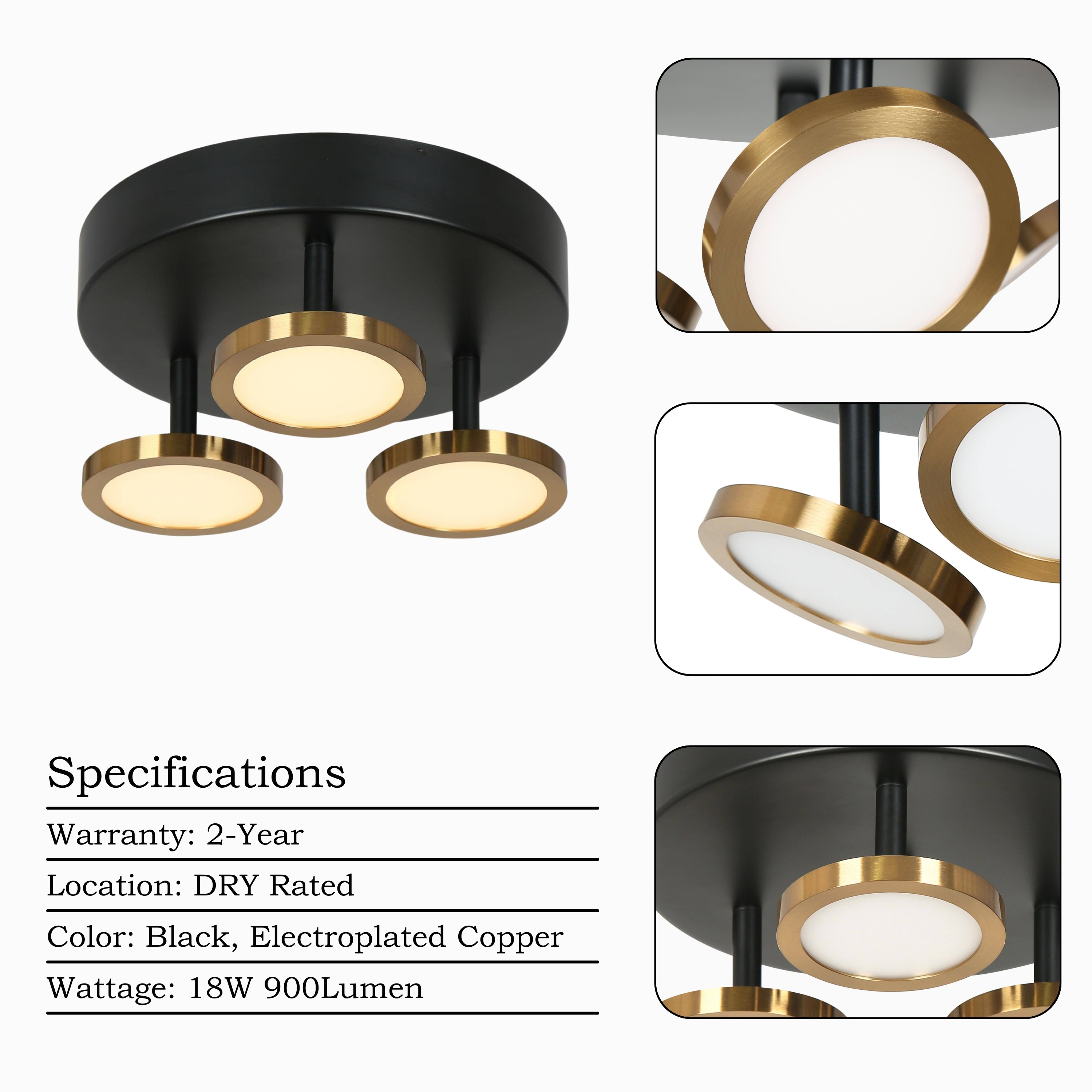 ZEVNI L3EEUQA3W4656SN7 flushmounts - View #10