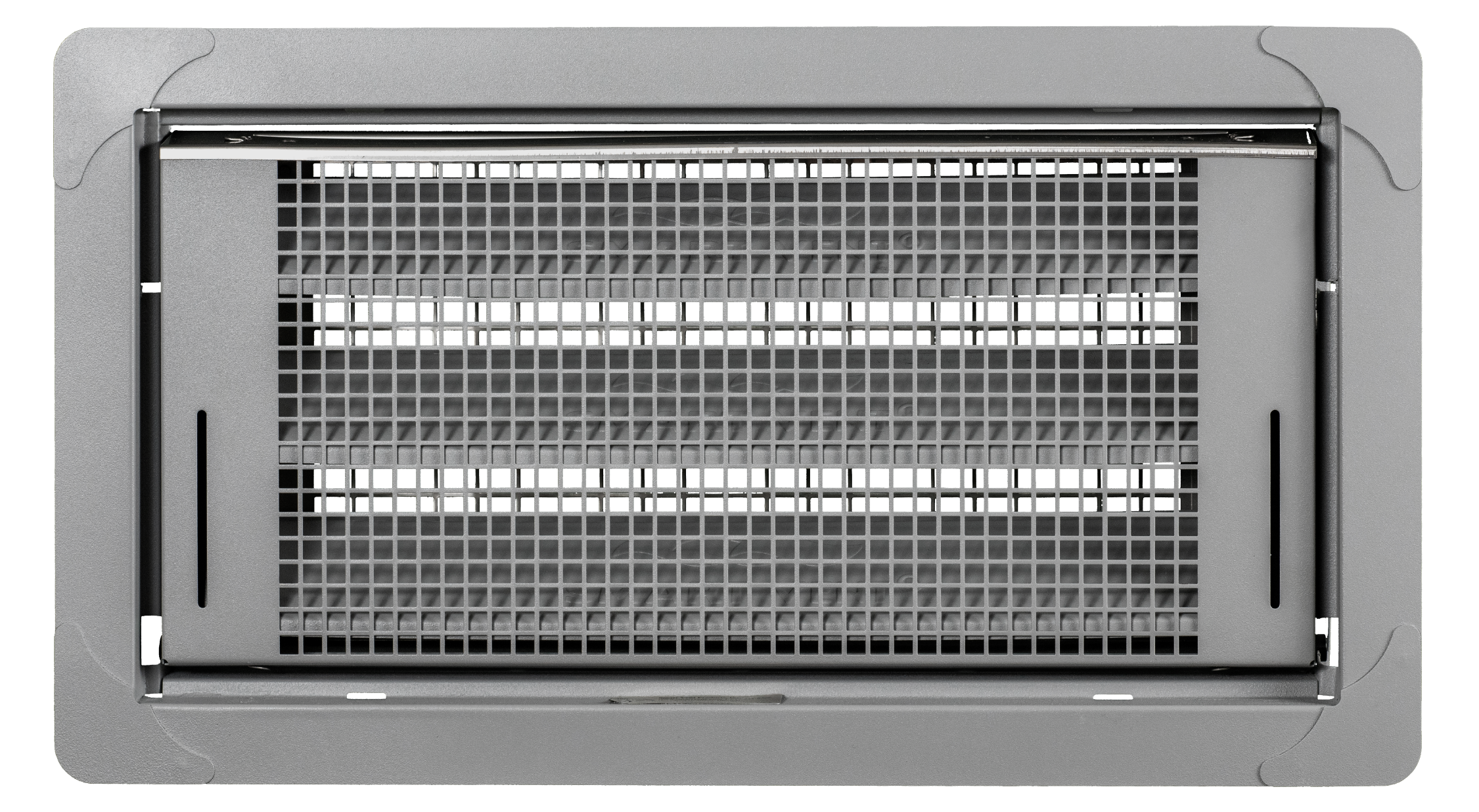 SMART VENT 1540-510 GRAY Dual Function Foundation Flood Vent 16-Inches x 8-Inches Steel Foundation Vent