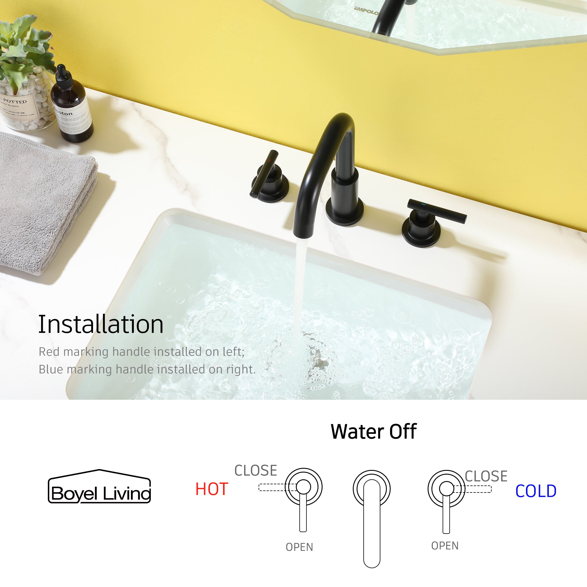 Boyel Living SMD-1514B Lavatory-Faucets - View #8