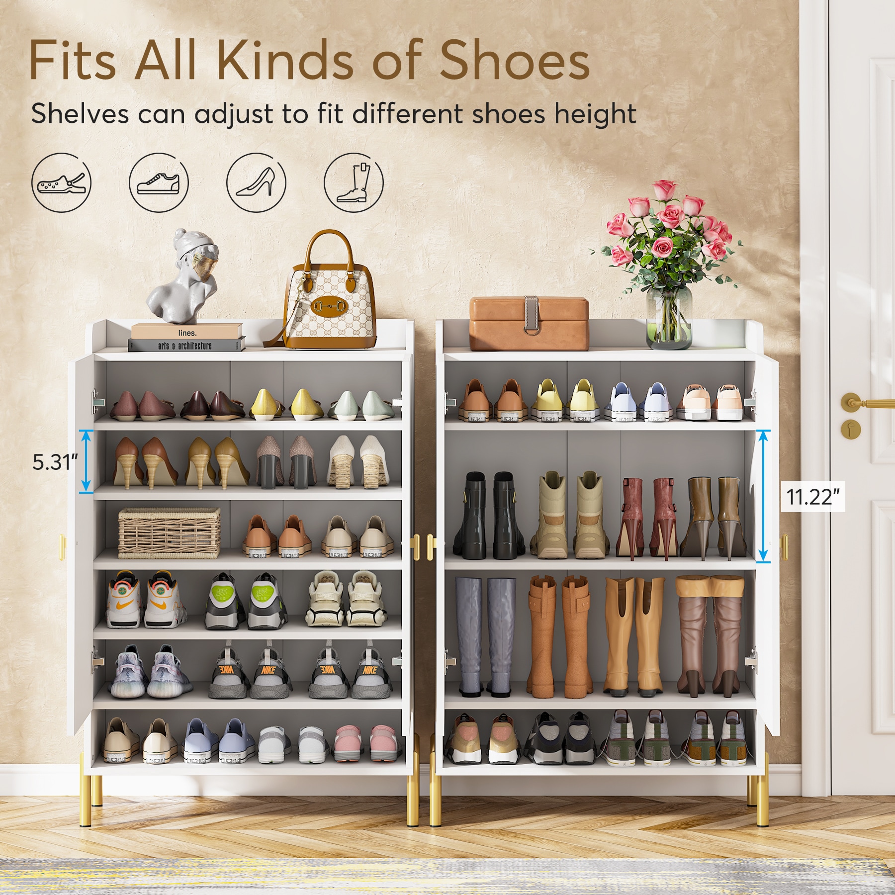 Tribesigns HOGA-F1724 Shoe-Racks - View #3