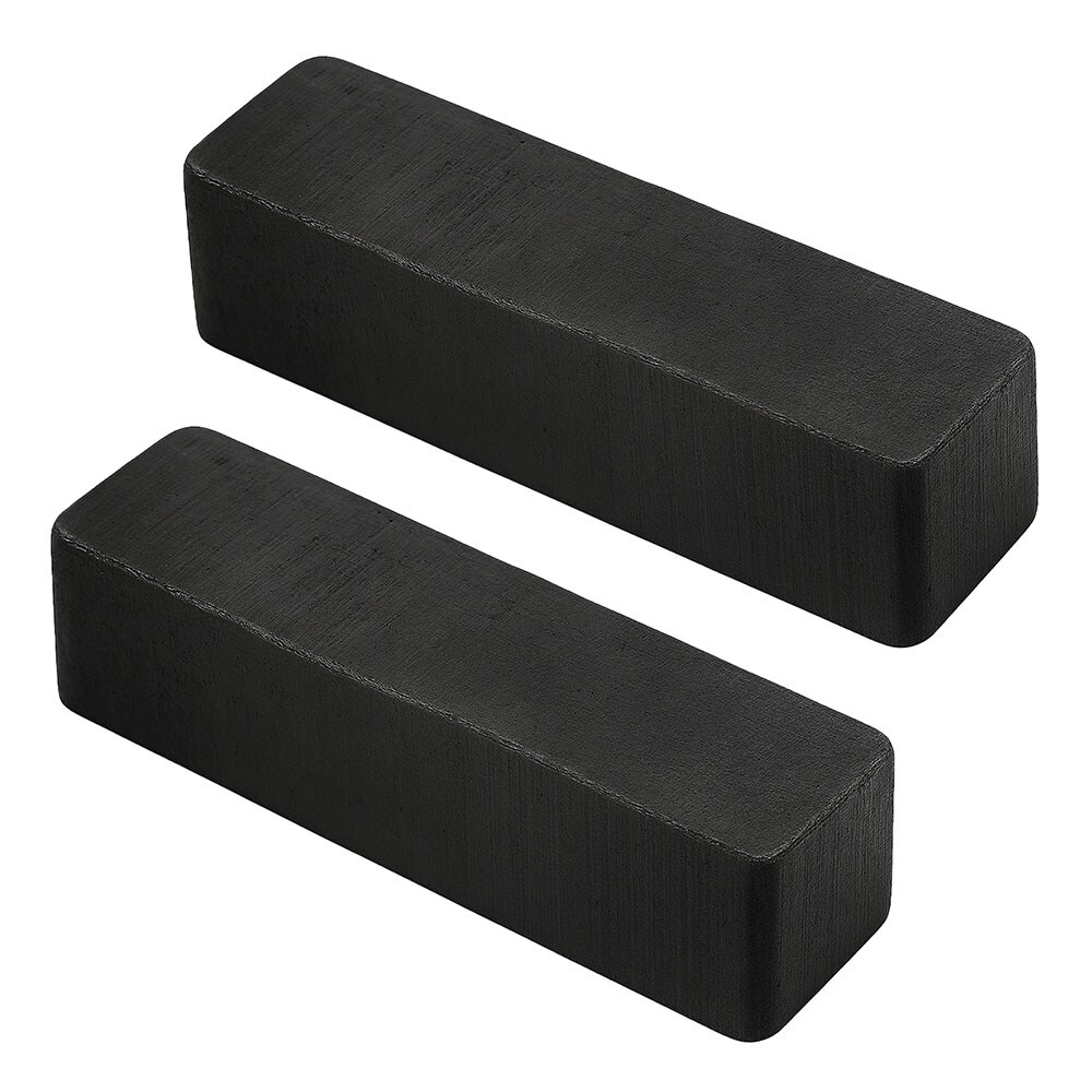 Master Magnetics Ceramic Block Magnet - 1.875 in L x 0.375 in  W x 0.5 in Thk. - 3.49 lbs. pull
