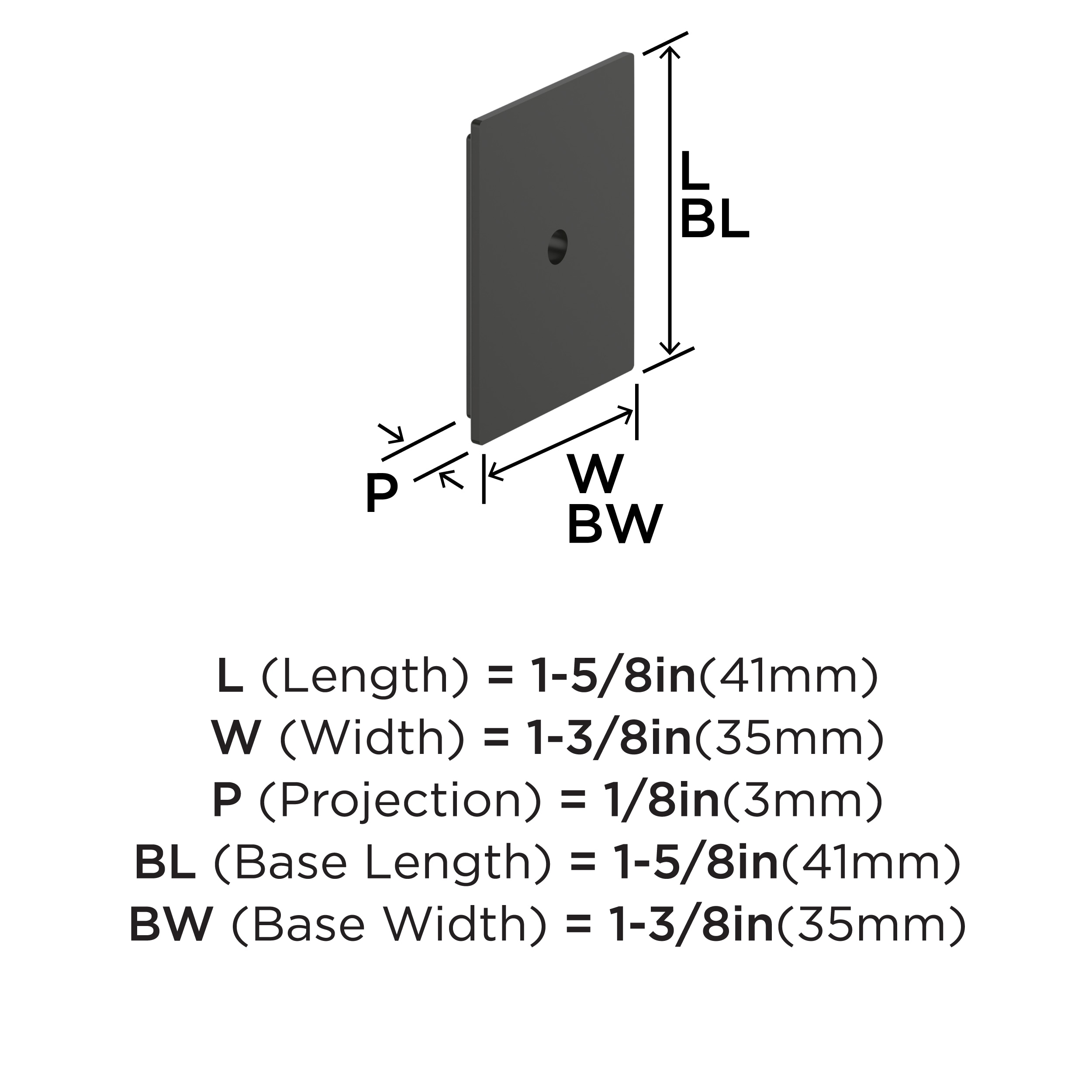 Amerock BP37586MB Drawer-Hardware - View #3