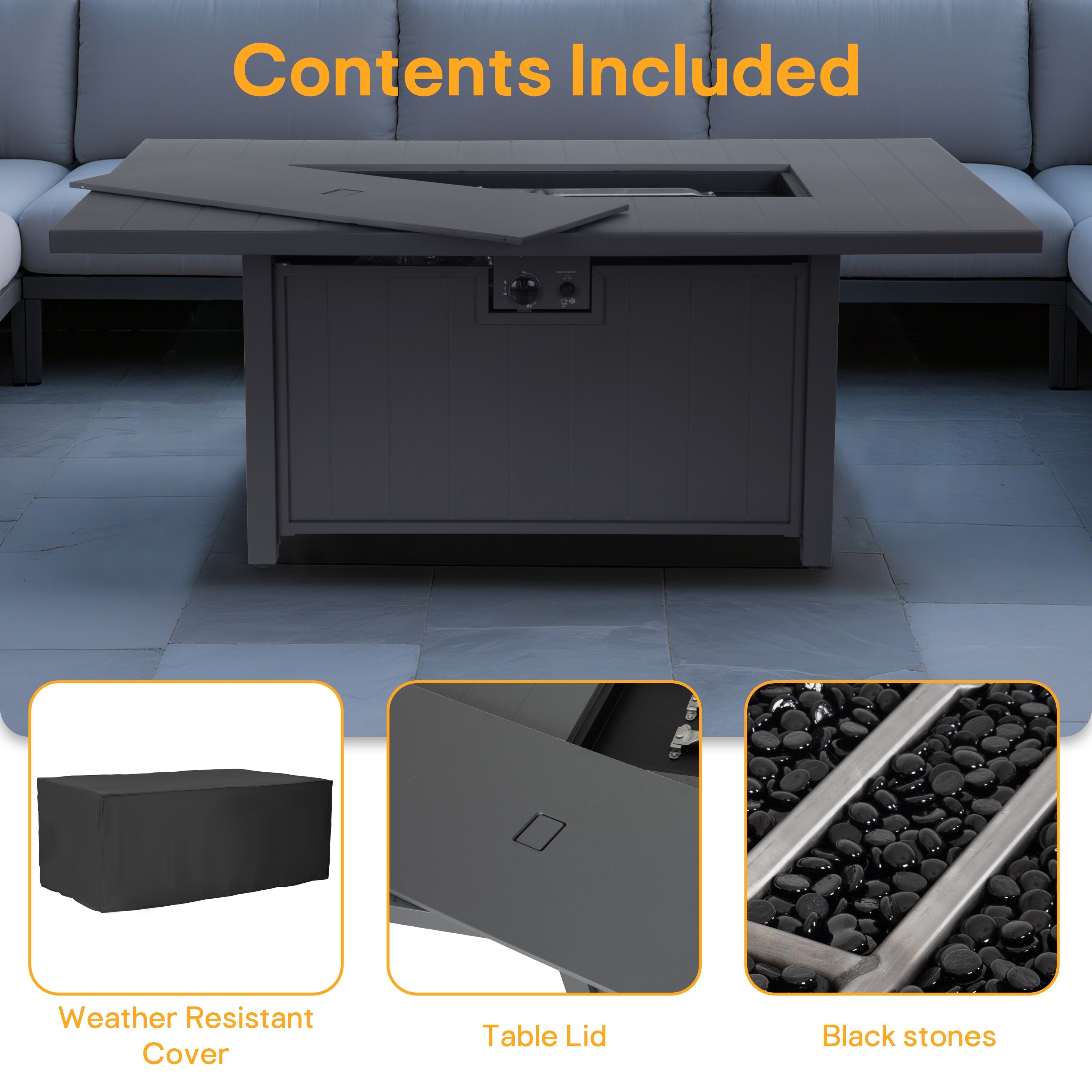 HEATMAXX SRGF12308 Outdoor-Gas-Firepits - View #2