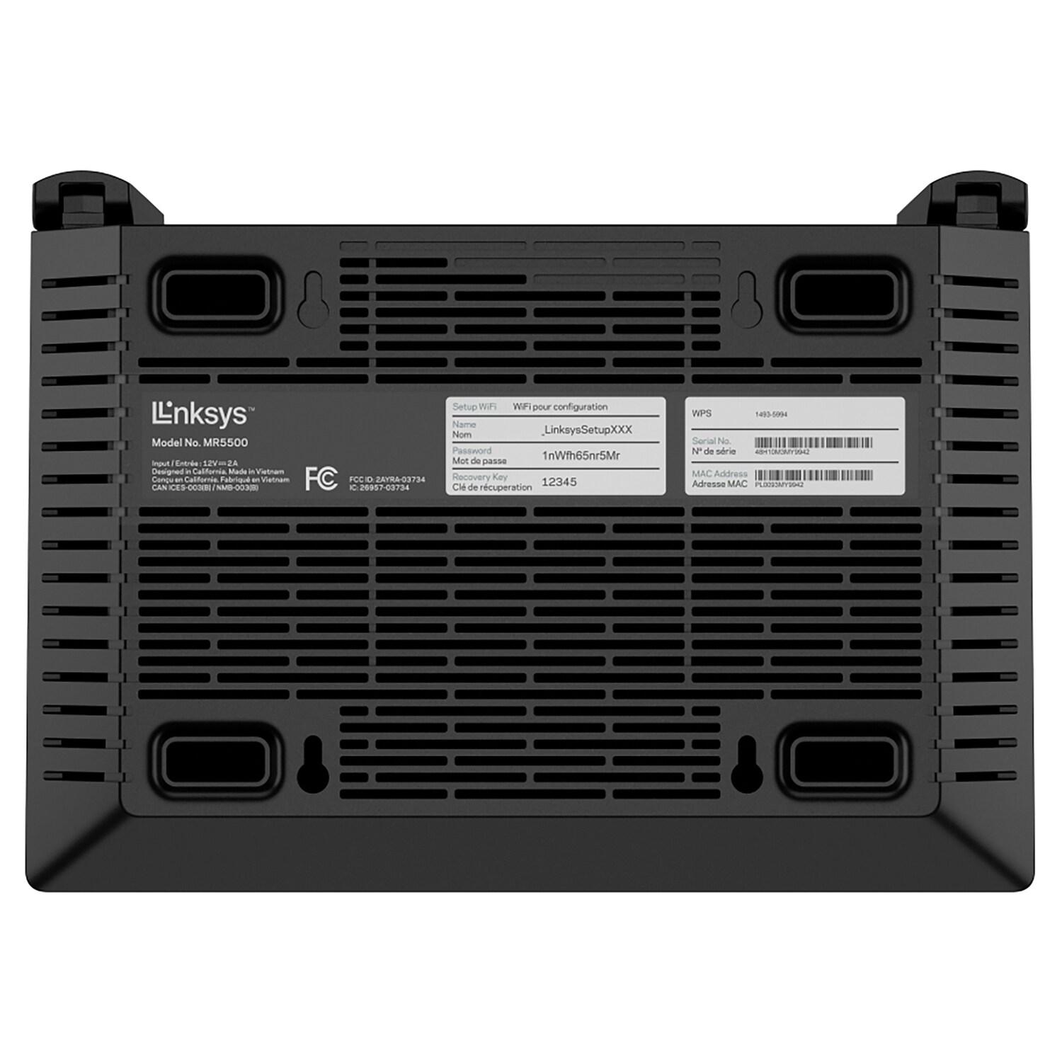 Linksys LKSMR5500 Mesh-Wifi-Systems - View #4