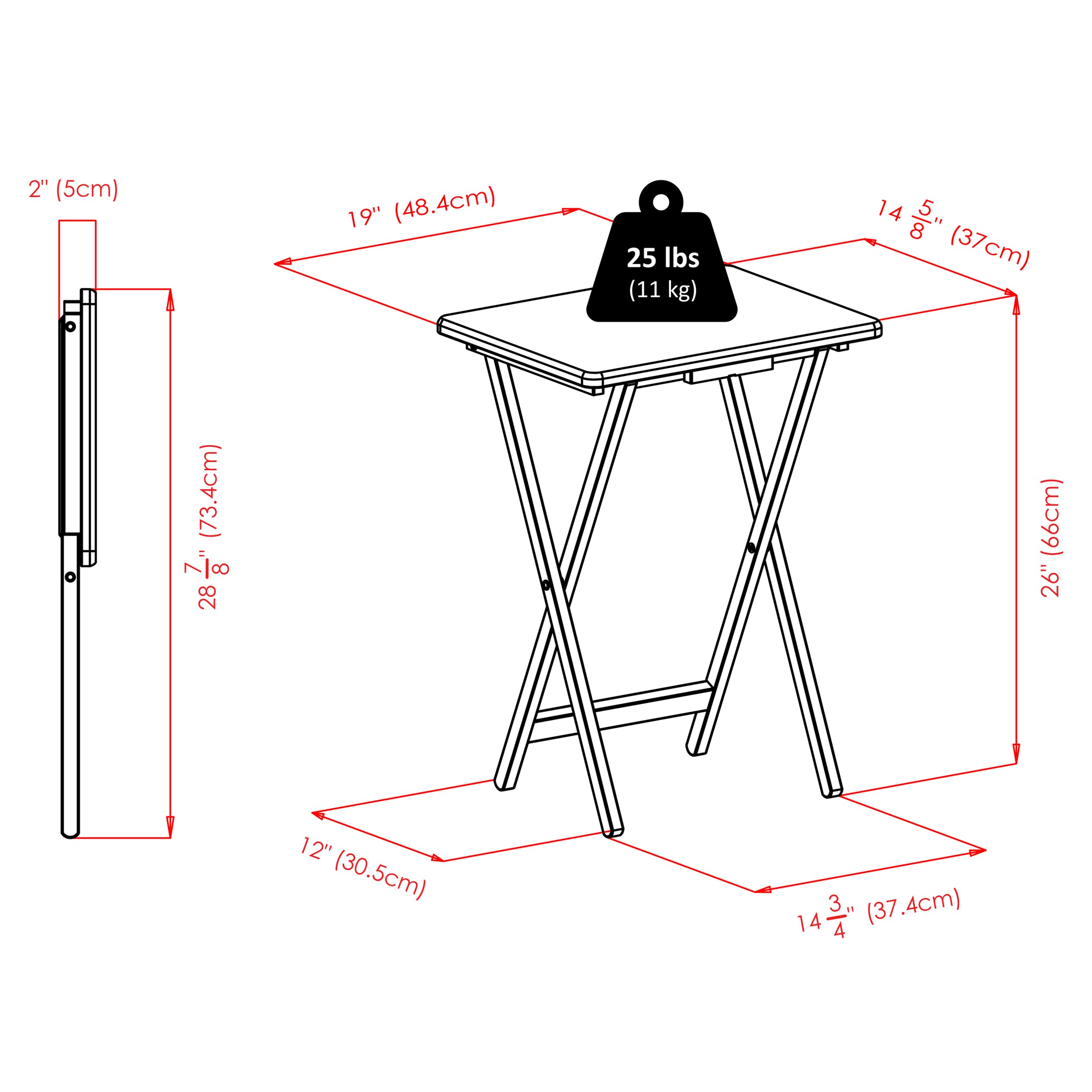 Winsome Wood 94533 Folding-Tables - View #10