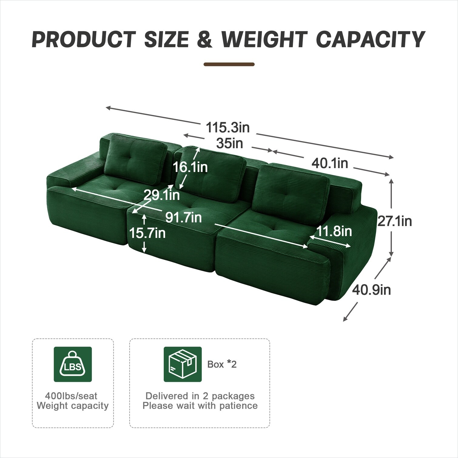 SunJet QBKEMJ8LSUYR Sofas-Loveseats - View #13