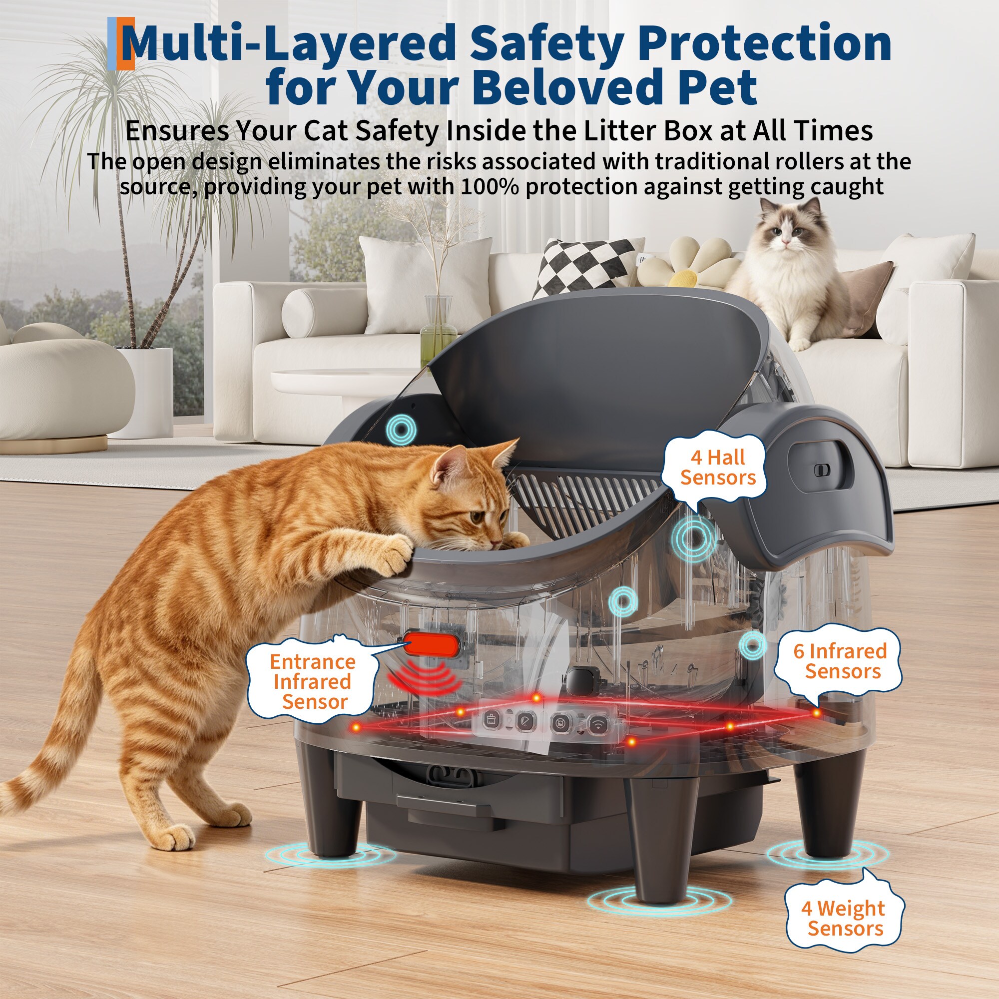 Aoile ZX-20260701-0001 Cat-Litter-Box - View #3