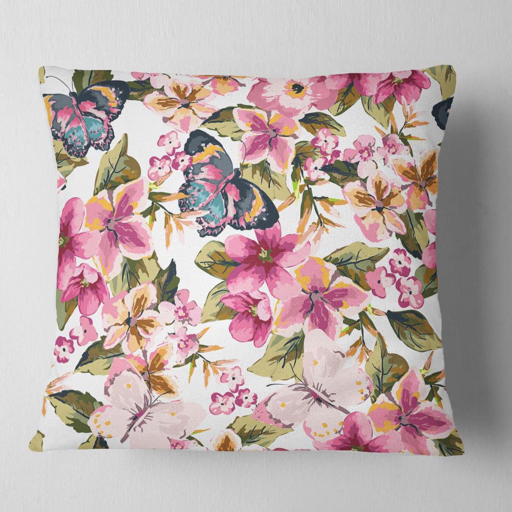 Designart CU11839-18-18 18-in x 18-in Multiple Colors Indoor Decorative Pillow