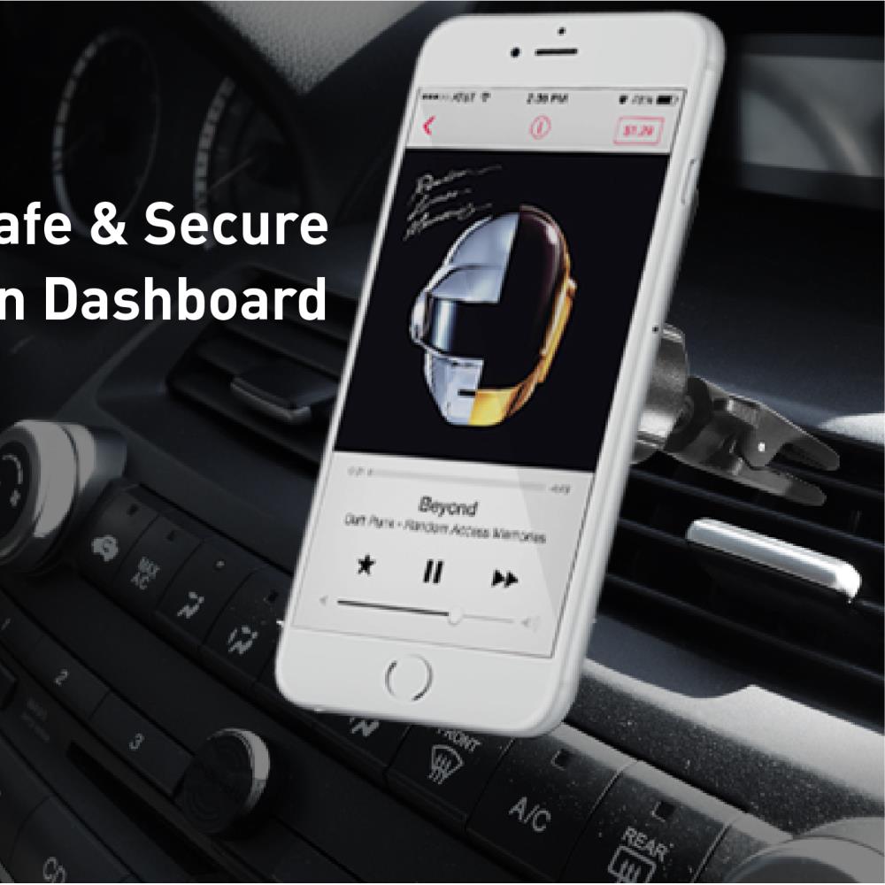 Macally MVENTMAG Cell-Phone-Car-Mounts - View #2