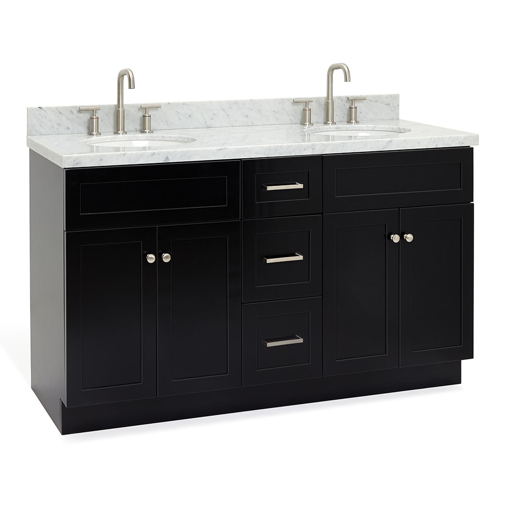 ARIEL F061DCWOVOBLK Bath-Vanity-Combo - View #3