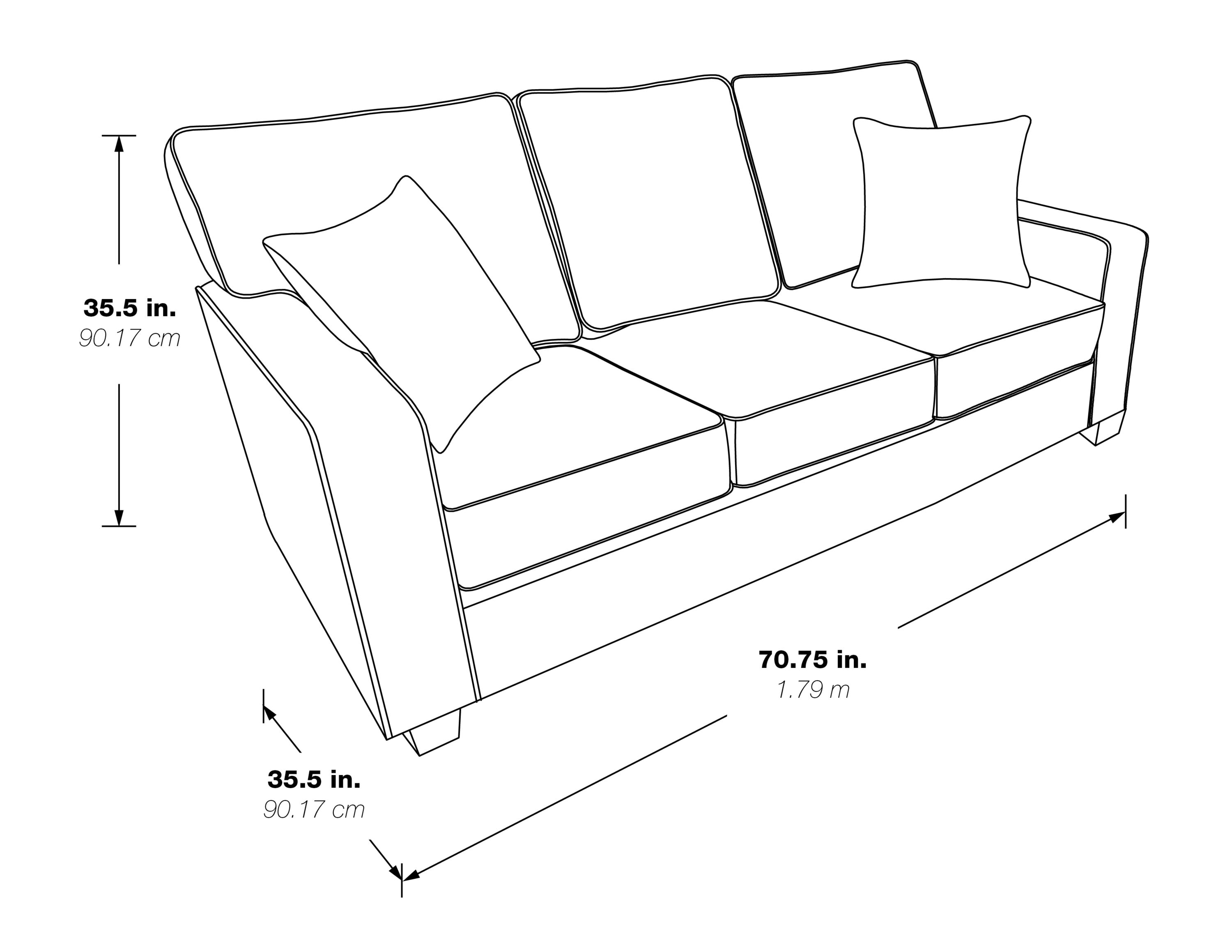 OSP Home Furnishings RSL53-N17 Sofas-Loveseats - View #7