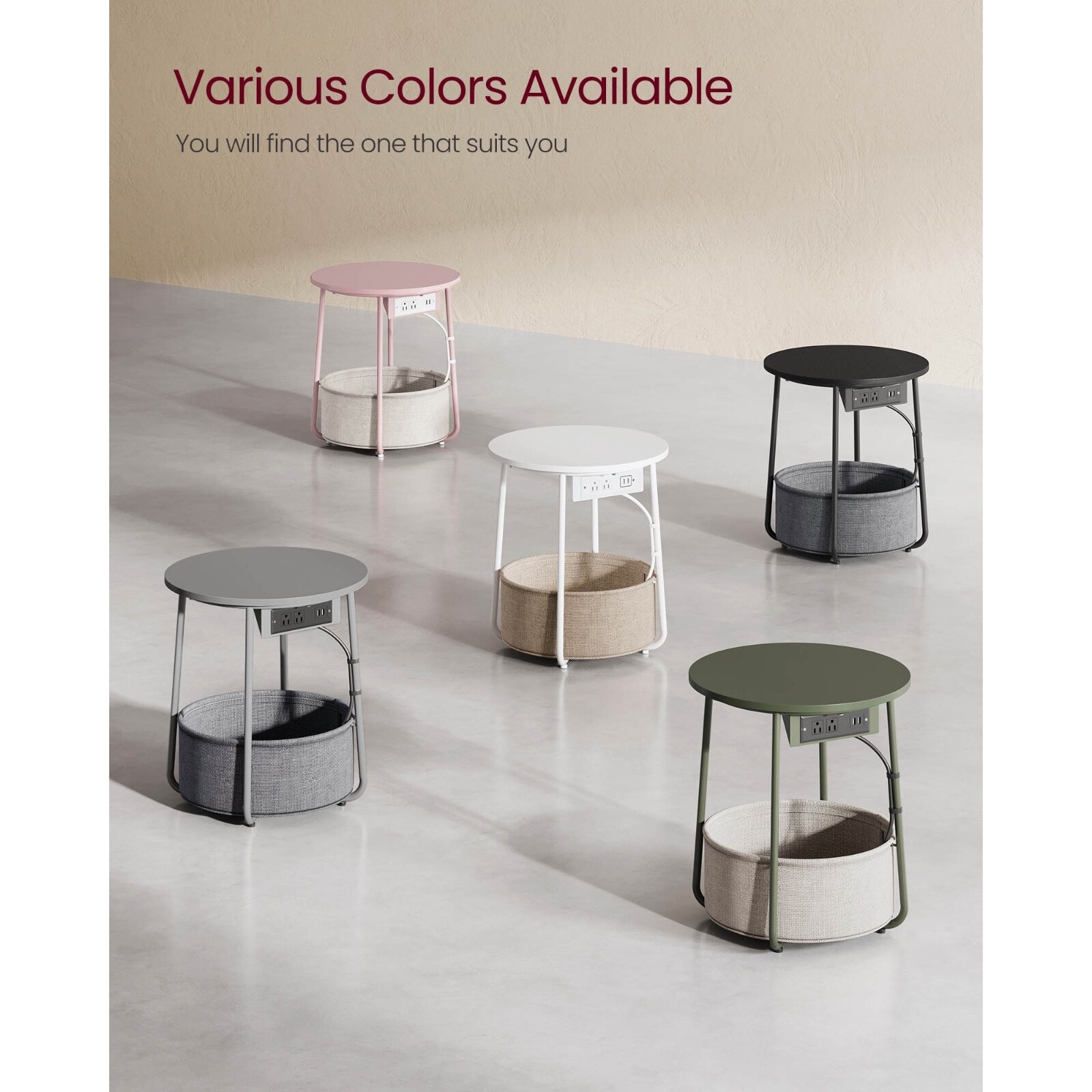 Slickblue D-SM-10W822TELU End-Tables - View #4