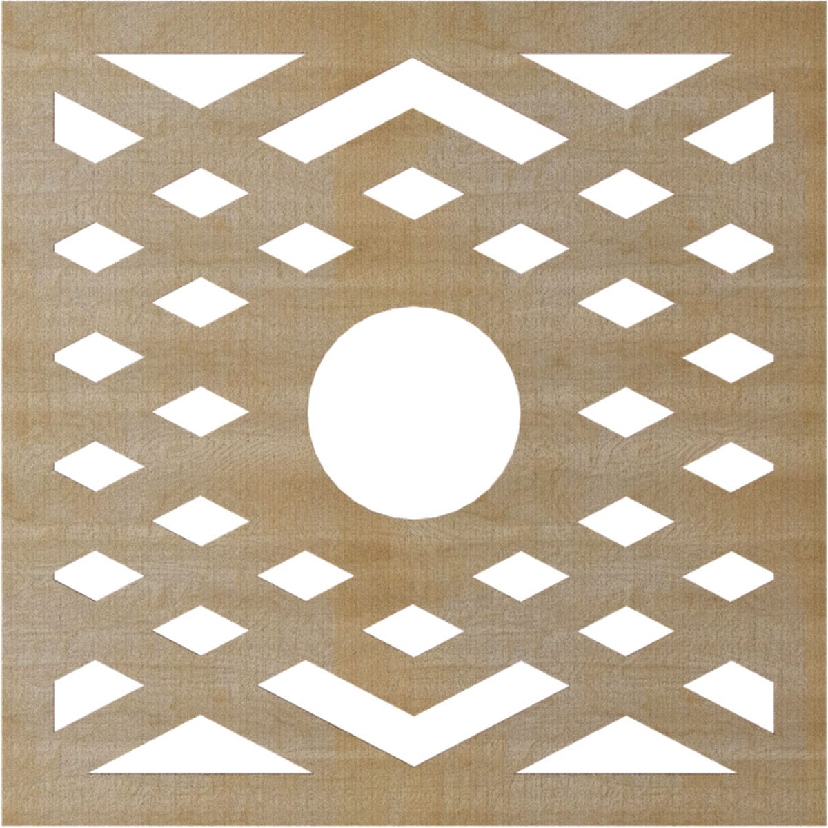 Ekena Millwork CMWP36X36X0250CHHI Ceiling-Medallions - View #4