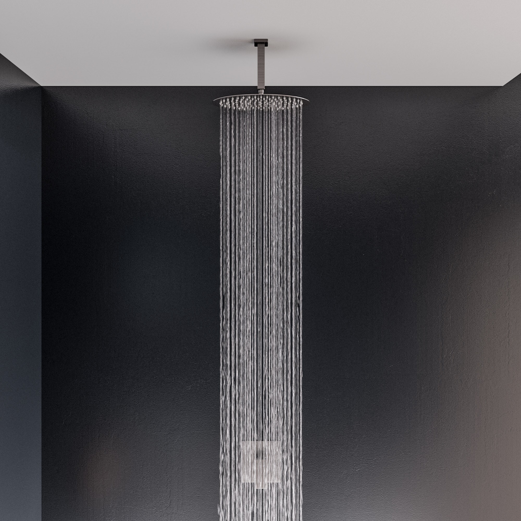 ALFI RAIN128-BSS Fixed-Showerhead - View #2