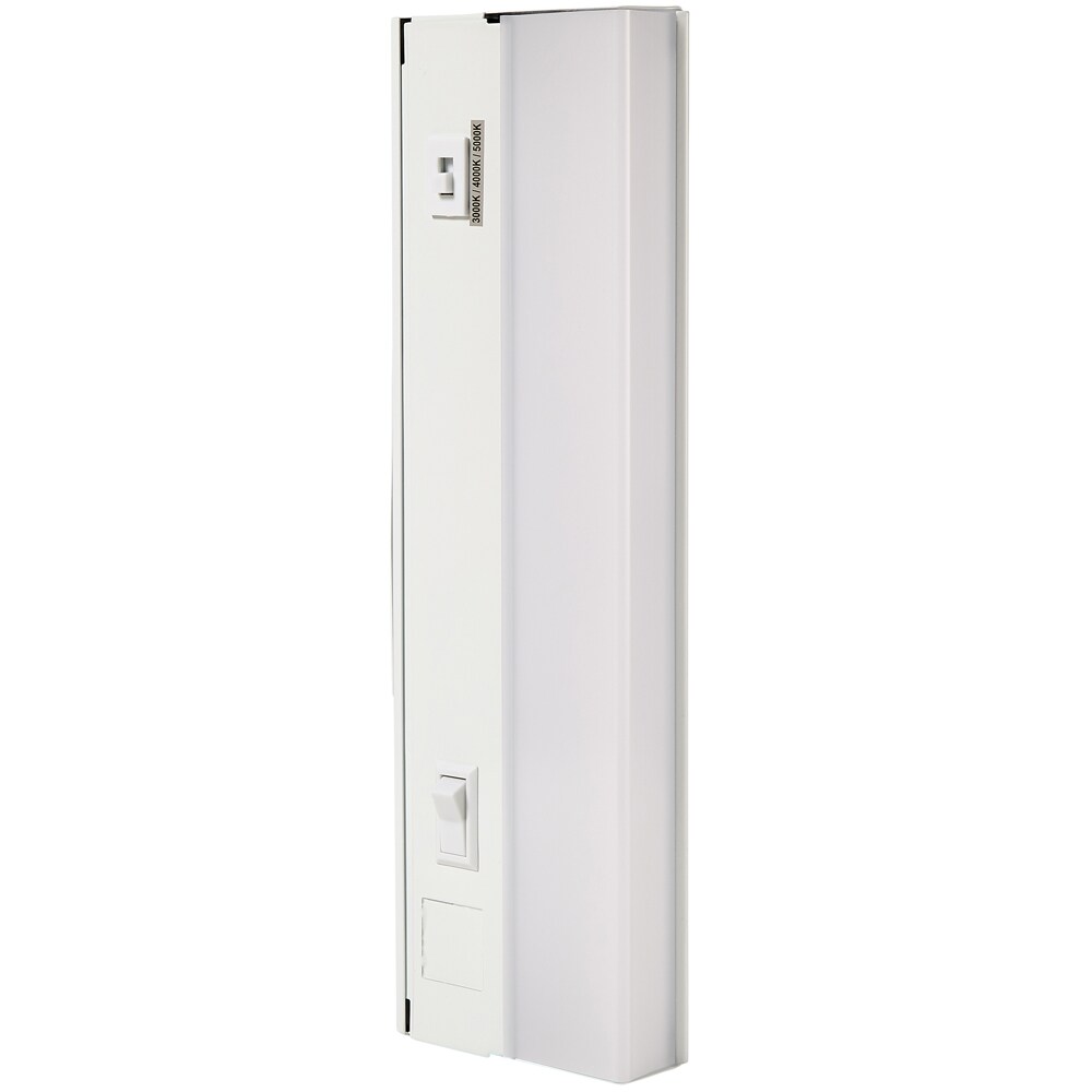 12" White Gloss LED Under Cabinet Light with Color Changing