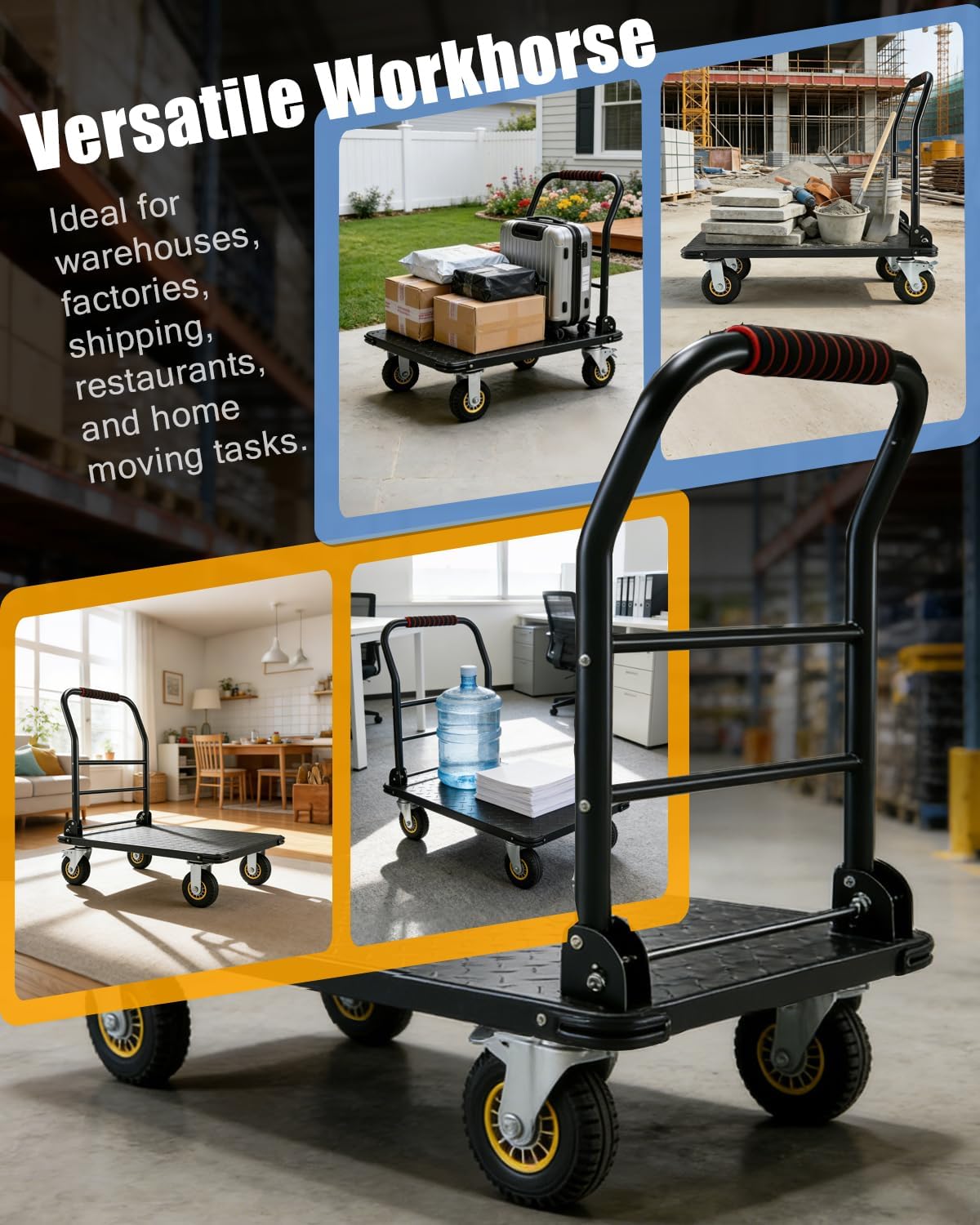 GAOMON CQC-DMALIL-FPC1 Hand-Truck-Dollies - View #5