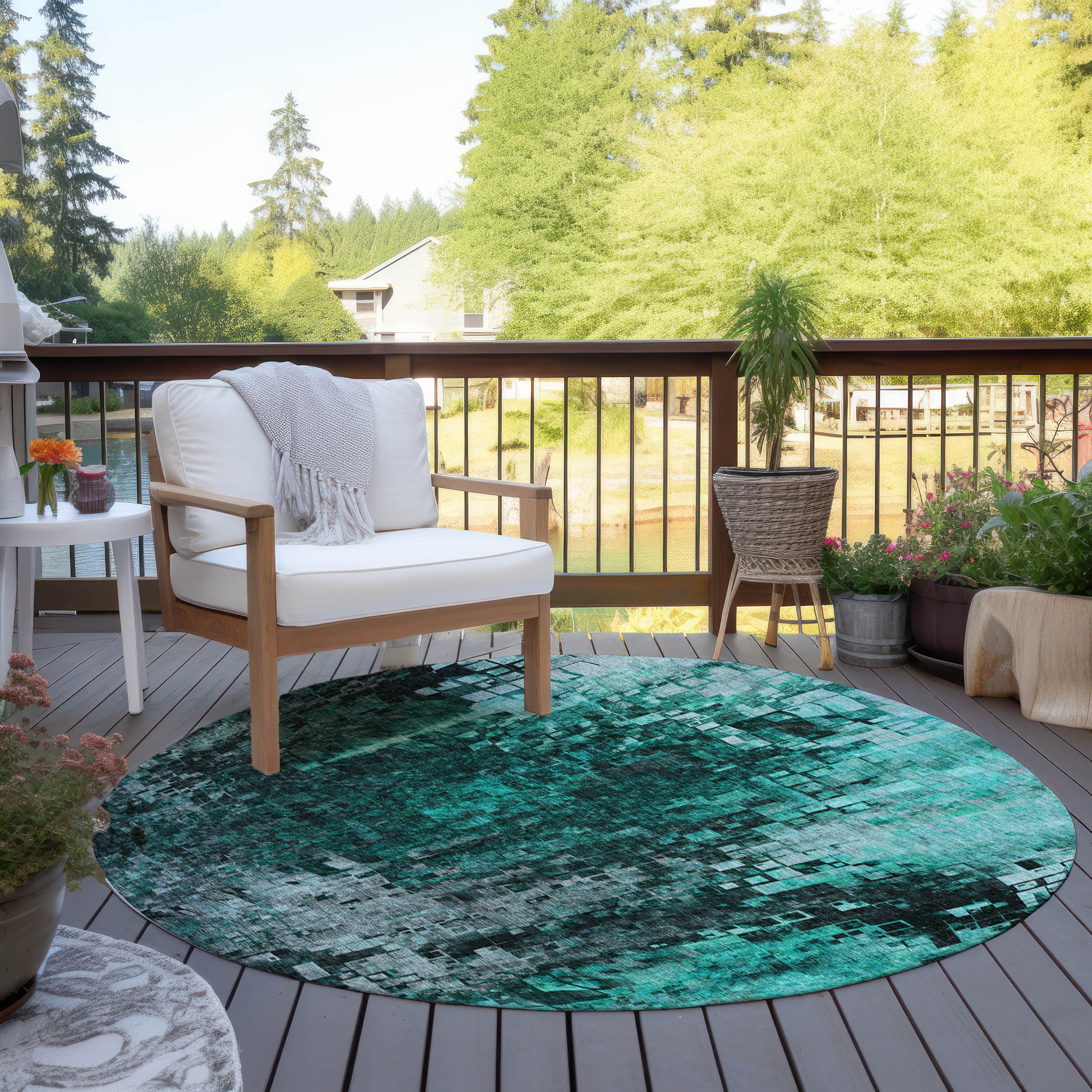 Addison Rugs ACN581TE8RO rugs - View #7