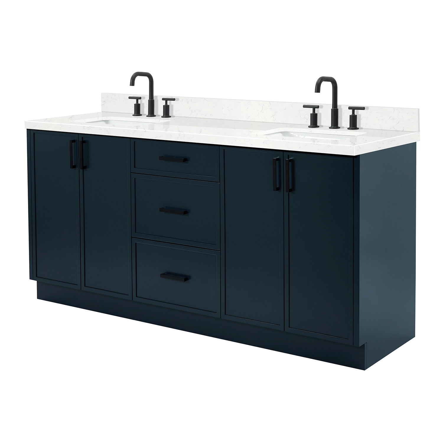 ARIEL K72DCQRVOMNB Bath-Vanity-Combo - View #3