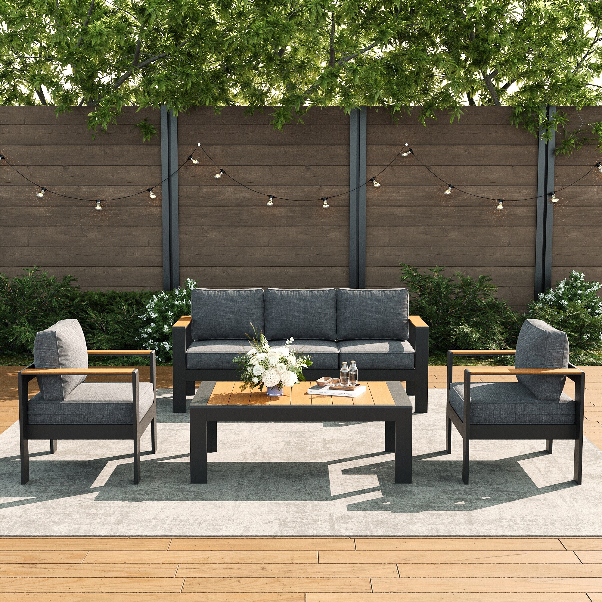 LayinSun AL5002-3-02 Patio-Conversation-Sets - View #2