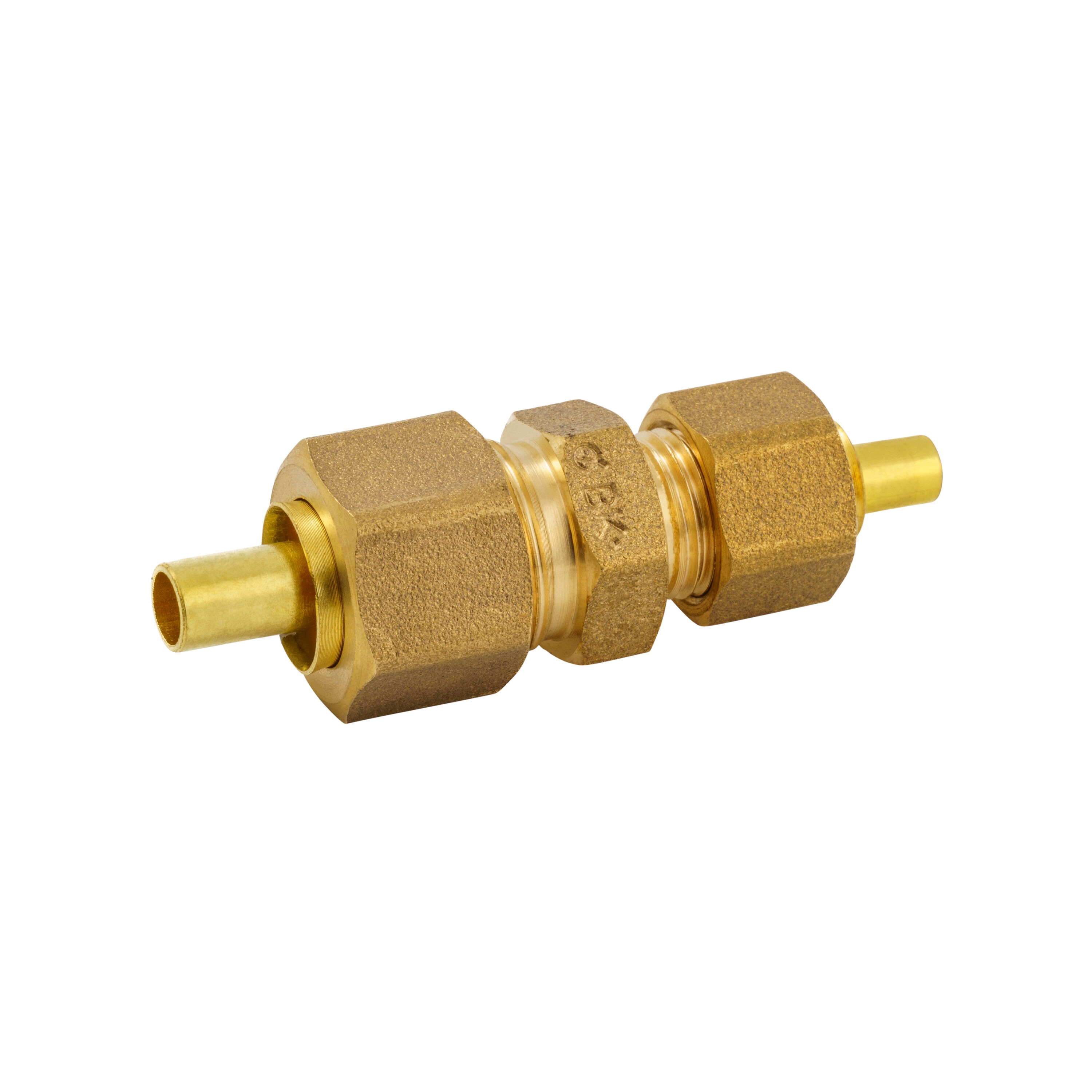 Proline Series 3/8-in x 1/4-in Compression Reducing Union Fitting in the  Brass Fittings department at